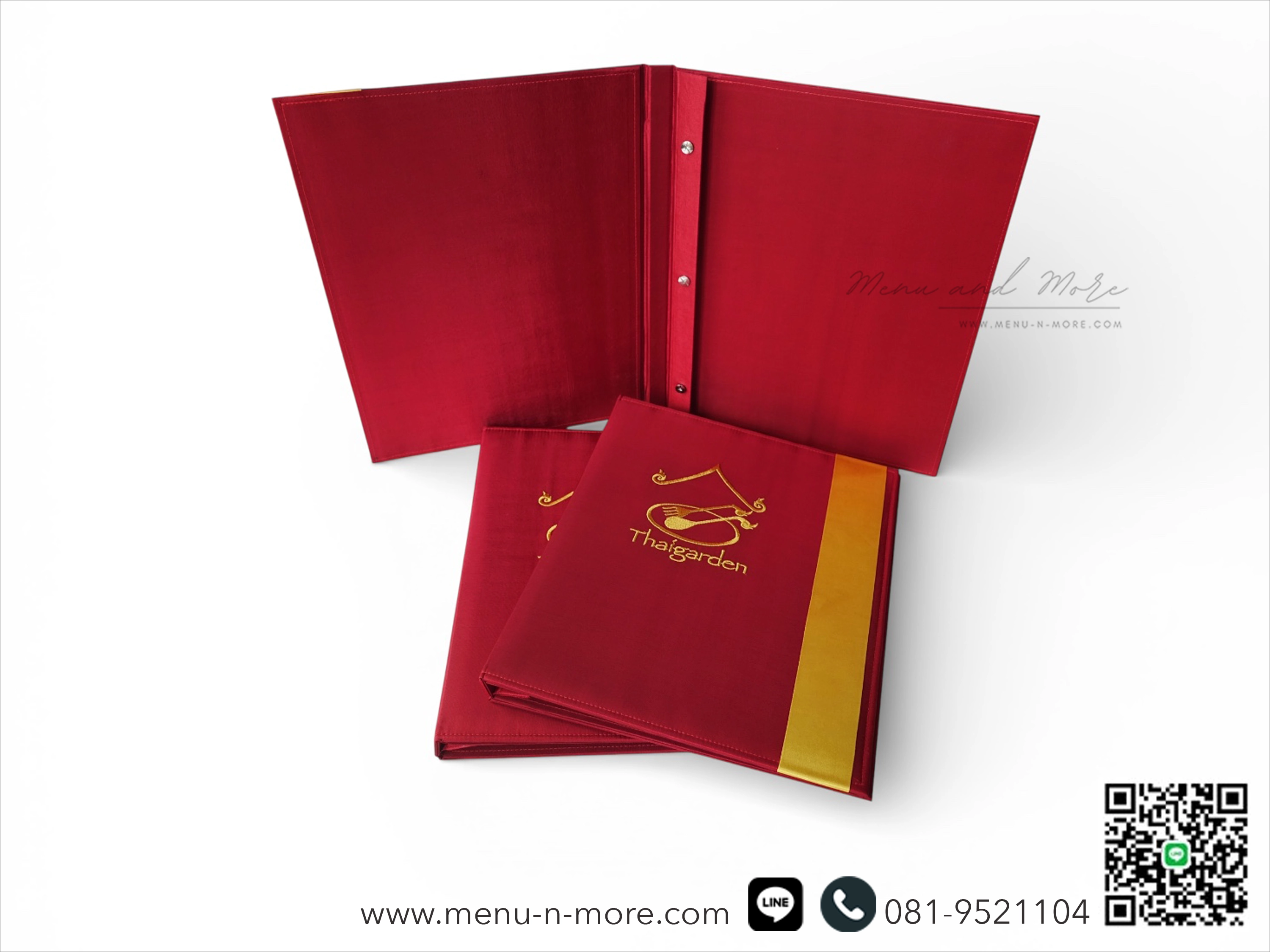 แฟ้มเมนูผ้ากันน้ำ