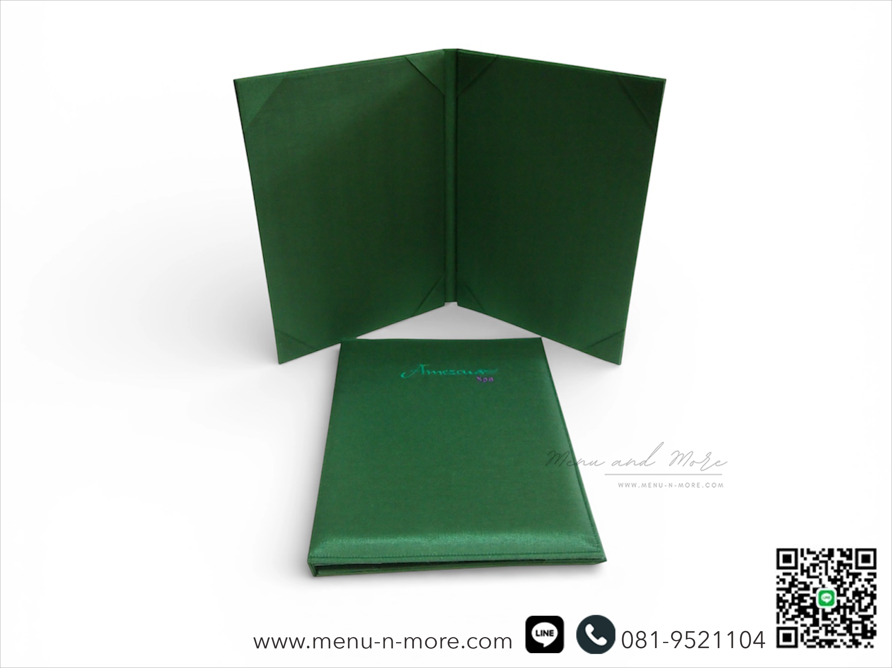 แฟ้มปกเมนูผ้ากันน้ำ