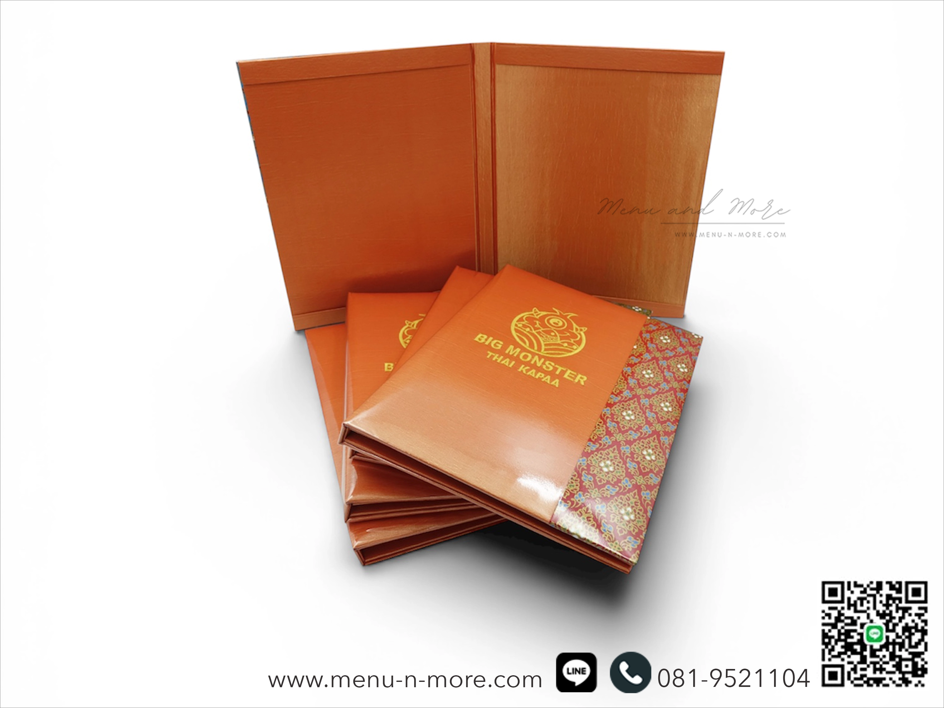 แฟ้มเมนูผ้ากันน้ำ