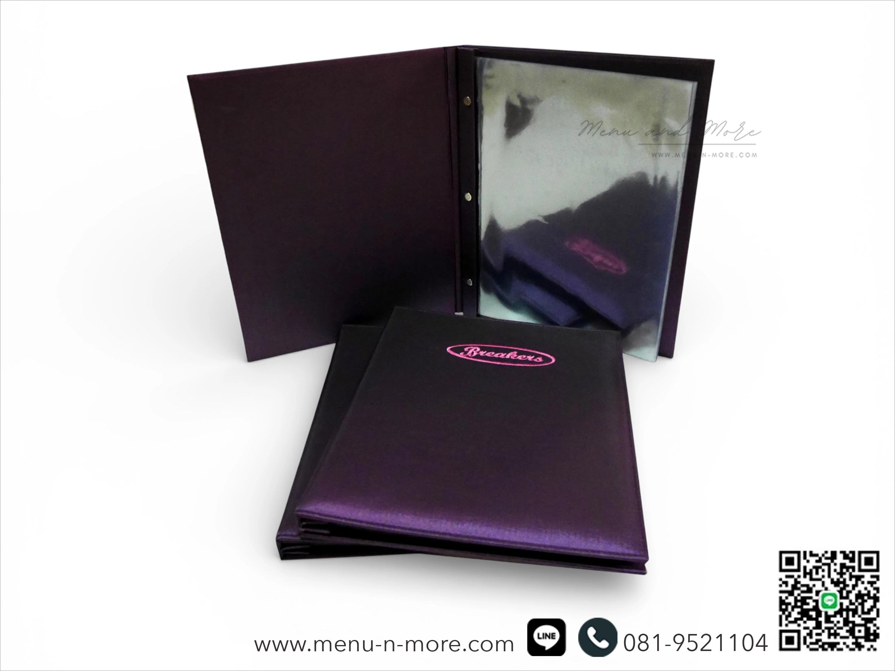 แฟ้มเมนูผ้ากันน้ำ