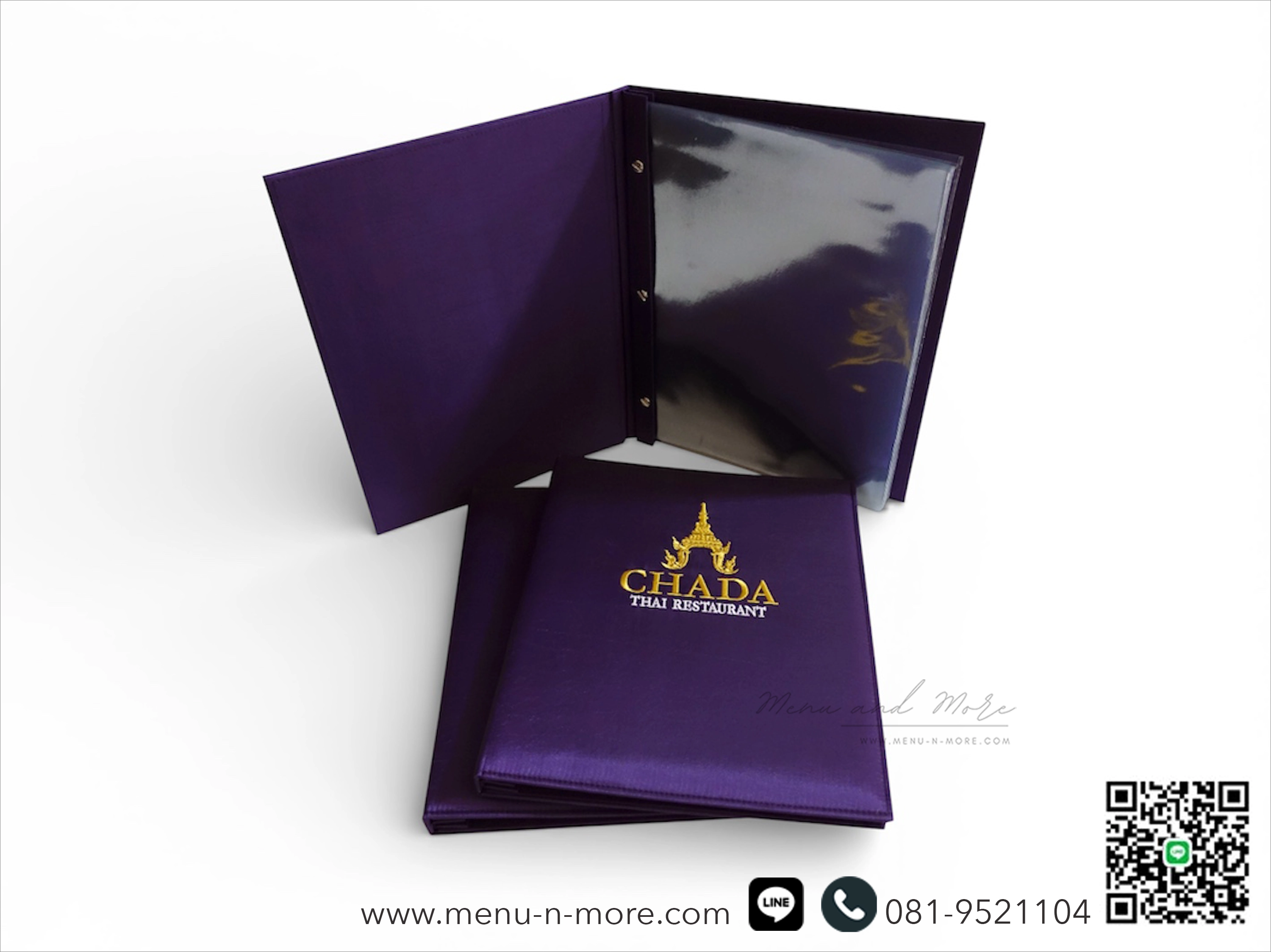 แฟ้มเมนูผ้ากันน้ำ