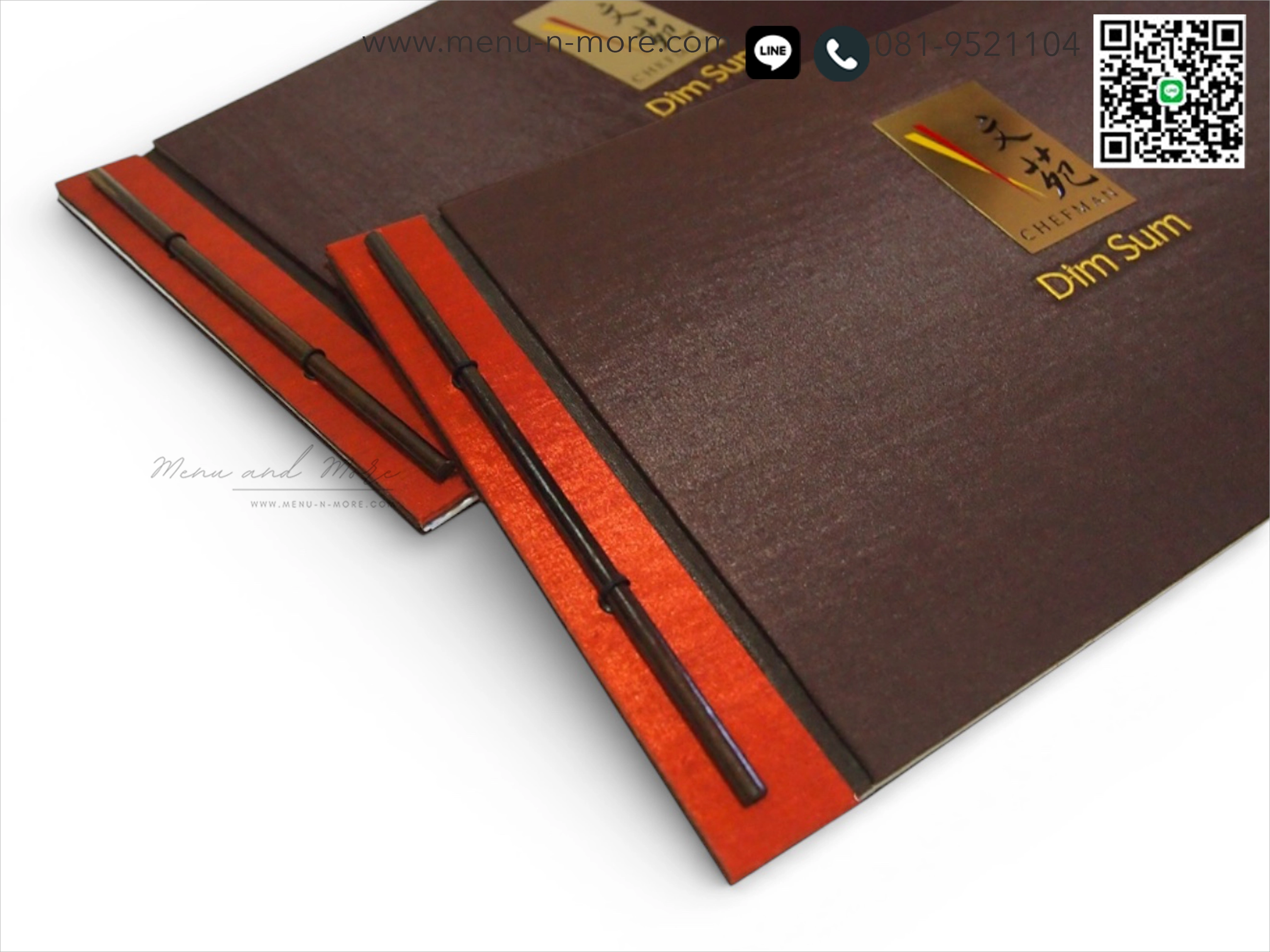 แฟ้มเมนูอาหารทำจากผ้ากันน้ำ