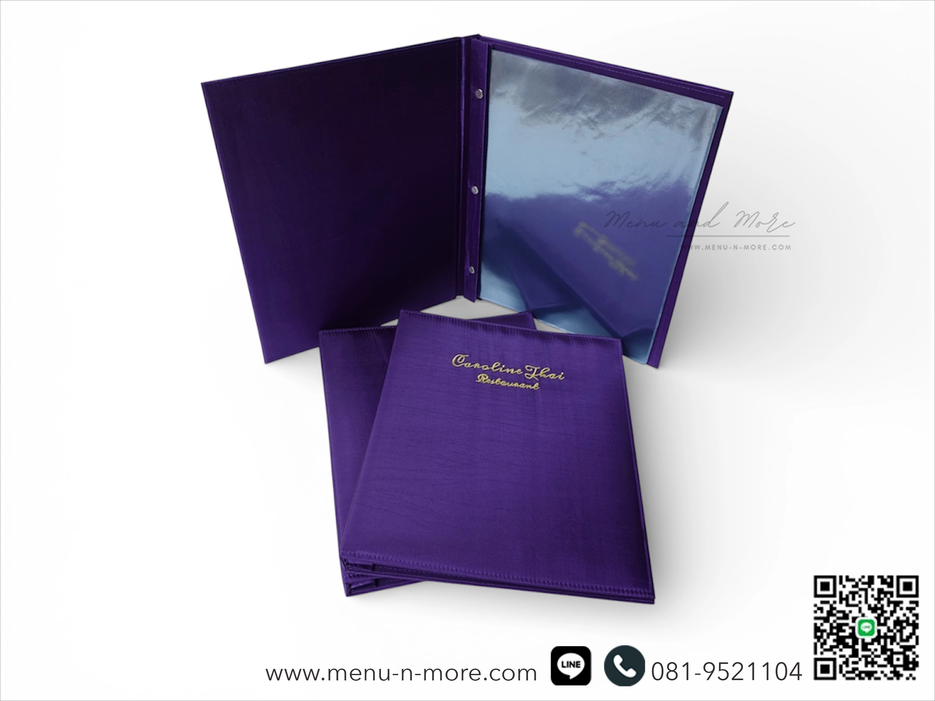 แฟ้มเมนูผ้ากันน้ำ