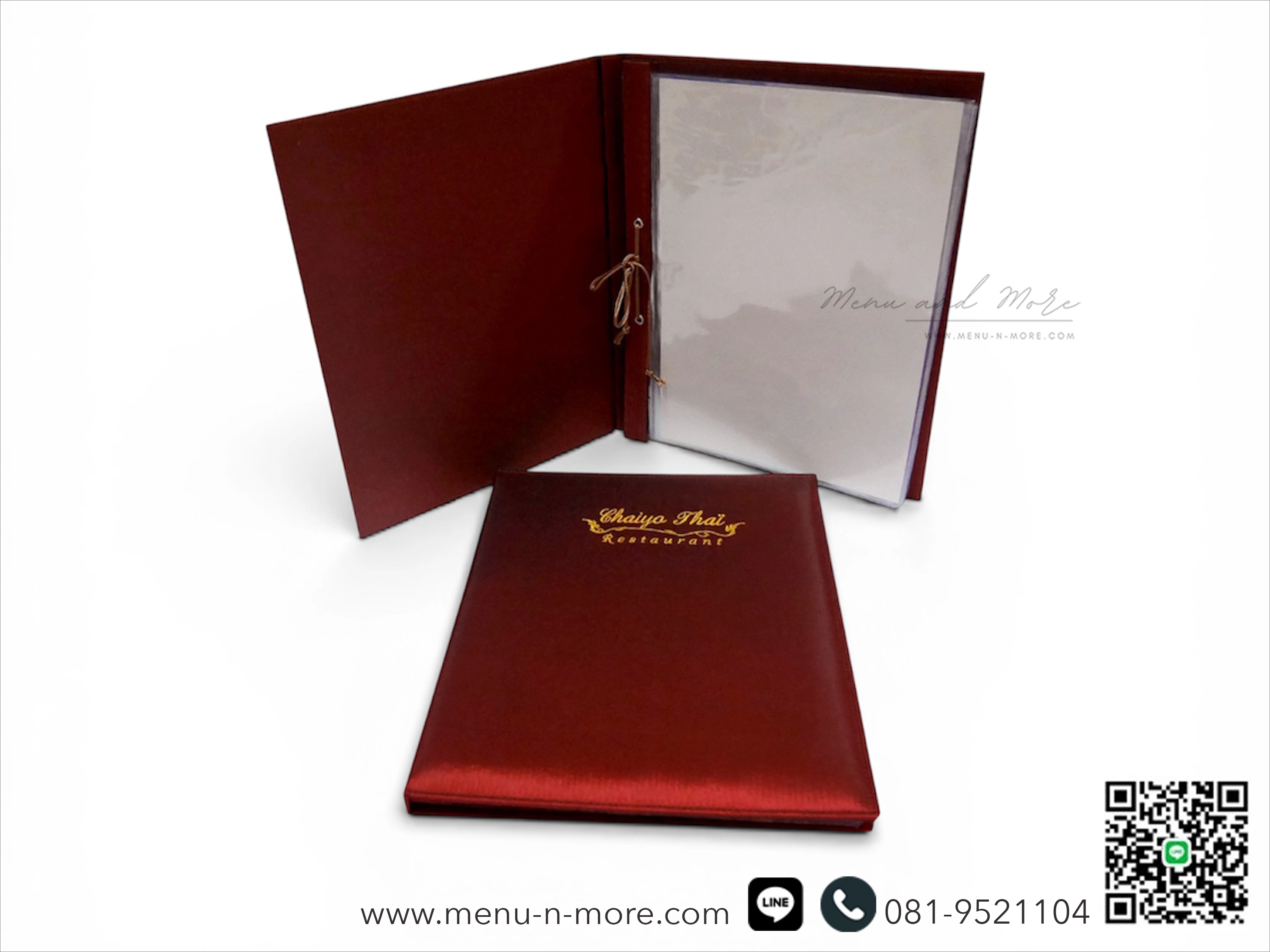 แฟ้มเมนูผ้ากันน้ำ