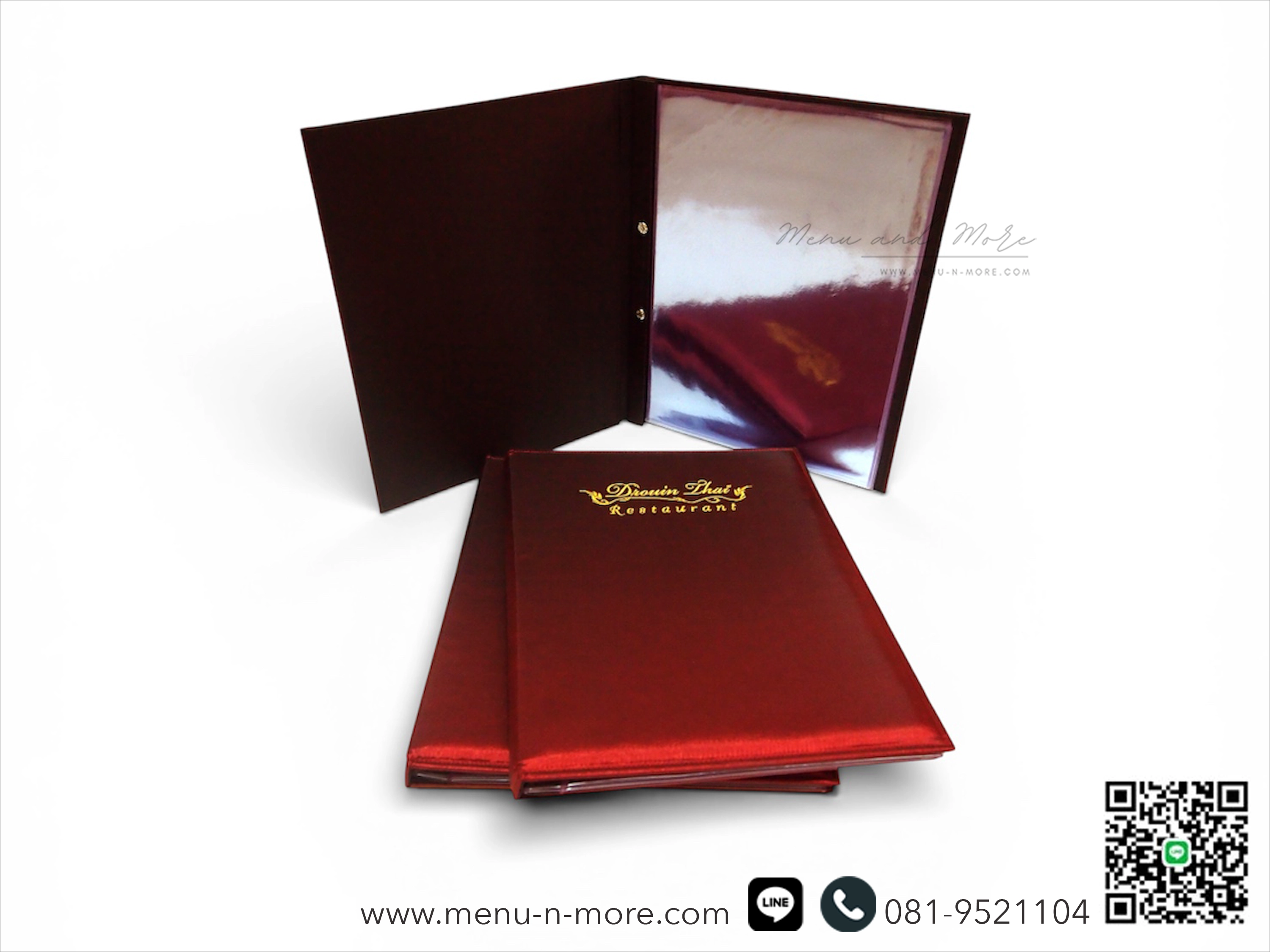 แฟ้มเมนูผ้ากันน้ำ