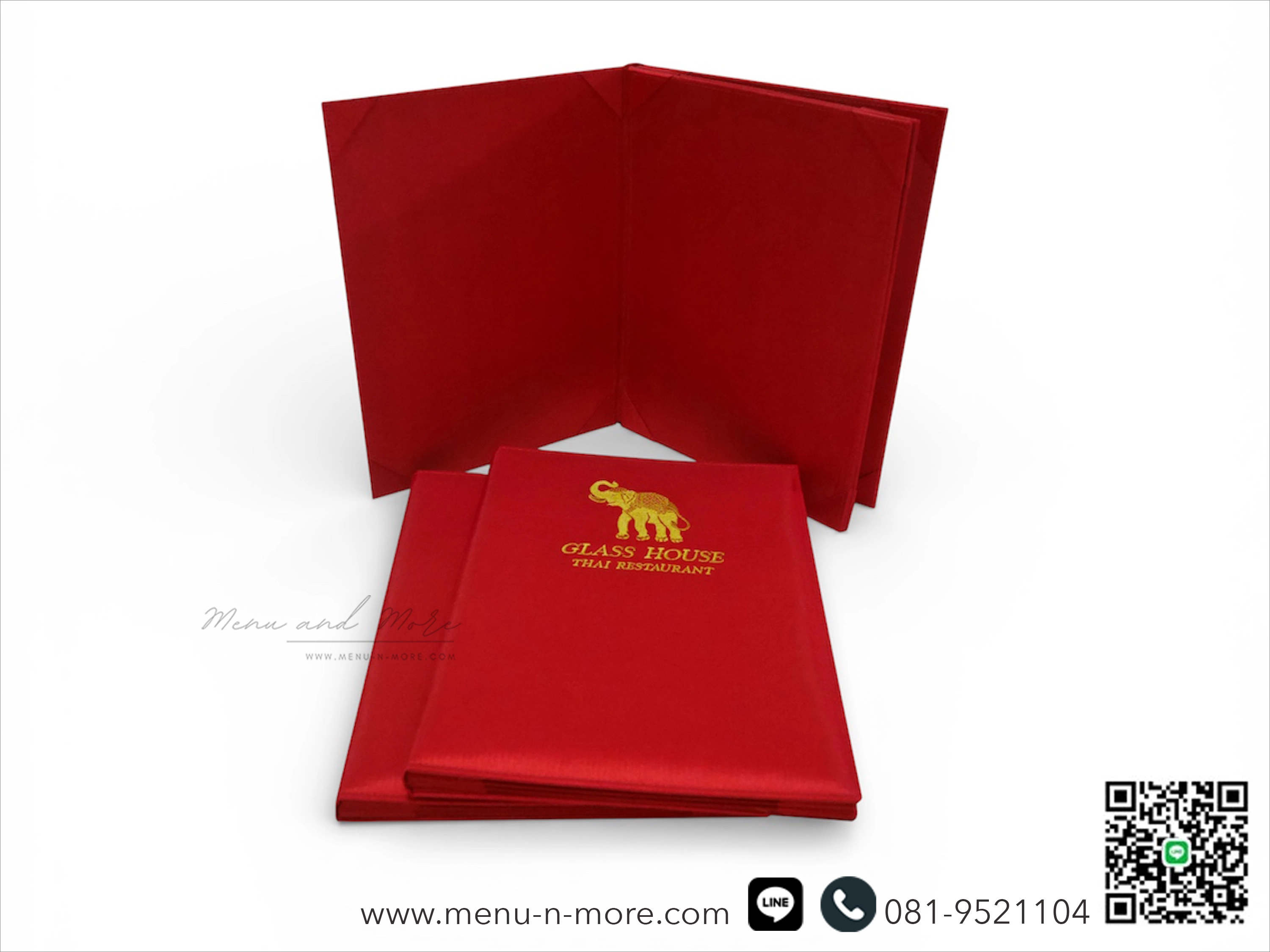 แฟ้มเมนูผ้ากันน้ำ