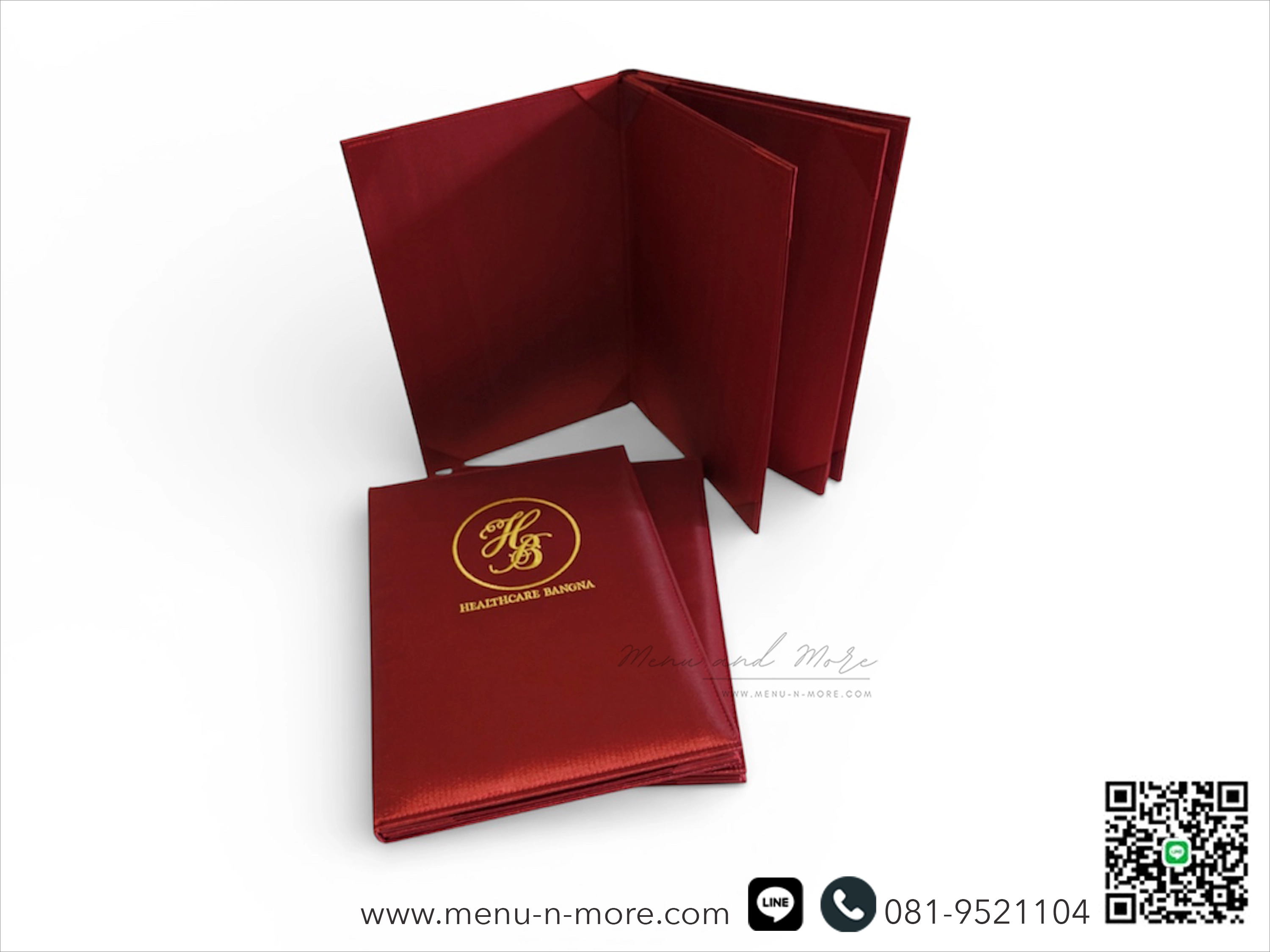 แฟ้มเมนูผ้ากันน้ำ