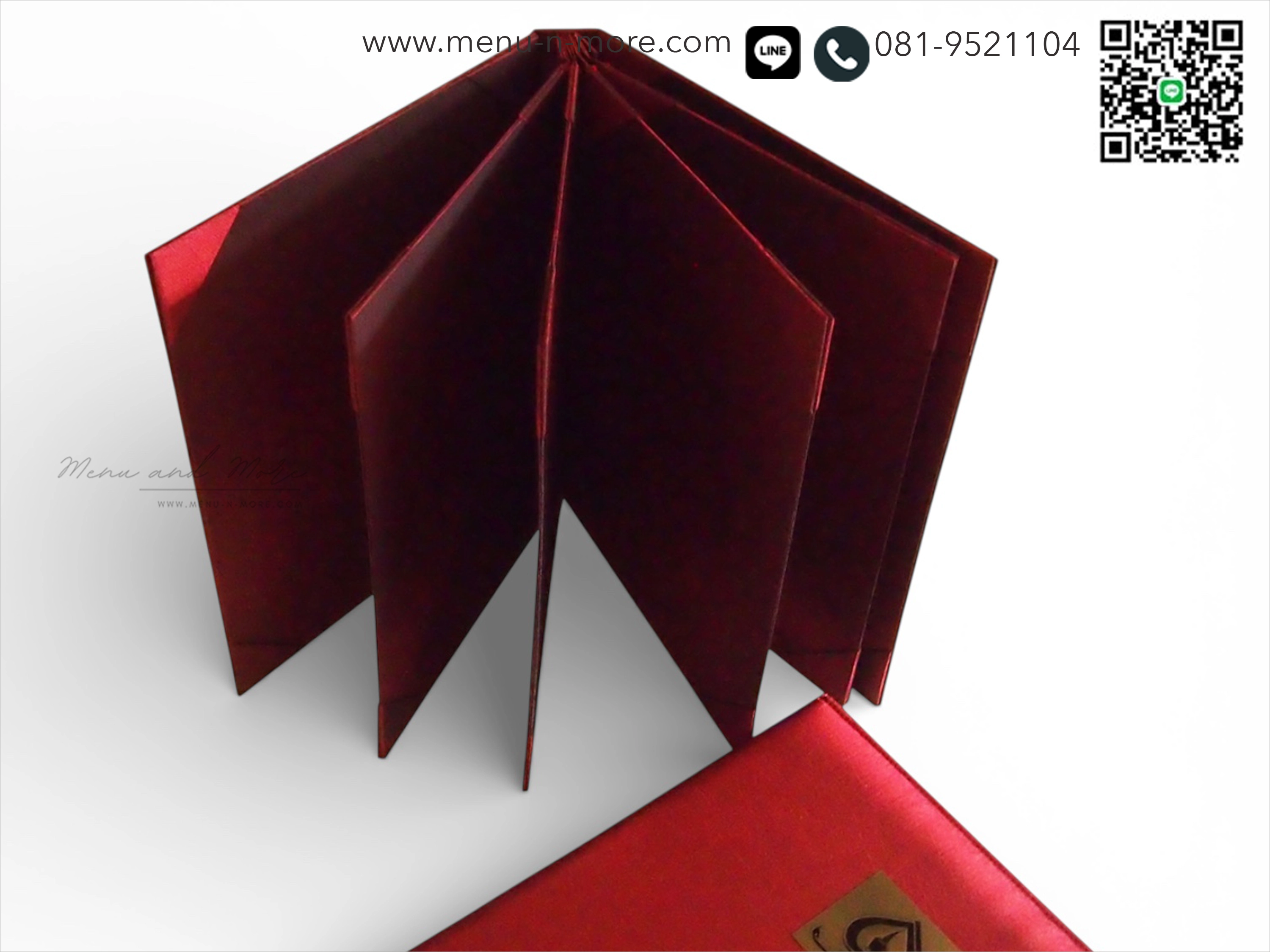 แฟ้มเมนูผ้ากันน้ำ