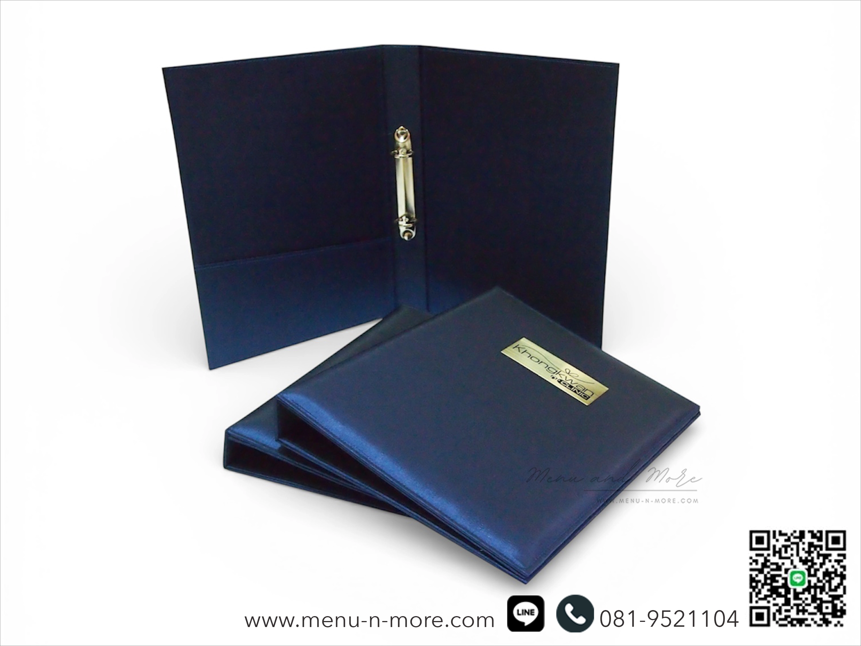 แฟ้มเมนูผ้ากันน้ำ