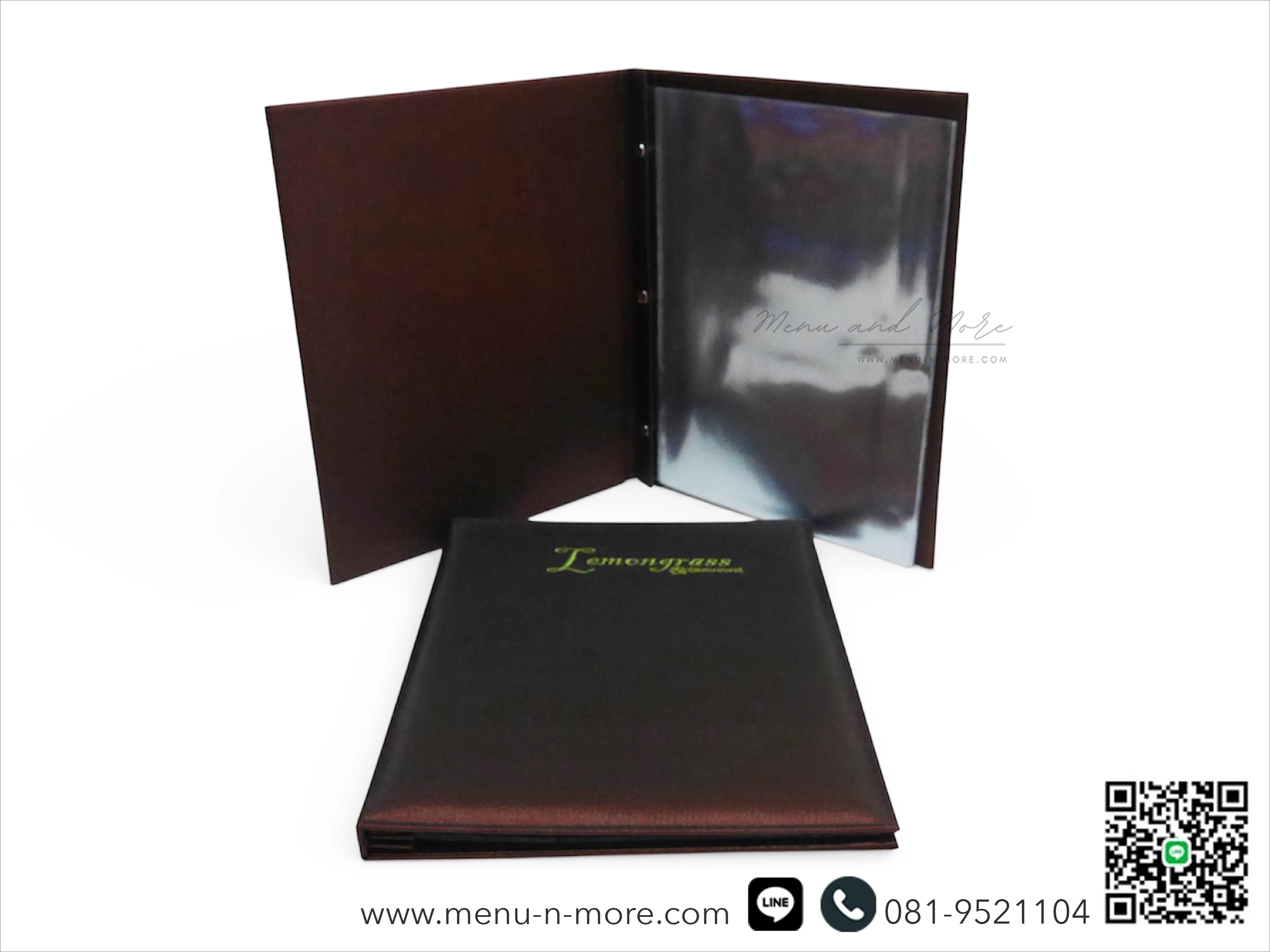 แฟ้มเมนูอาหารทำจากผ้ากันน้ำ