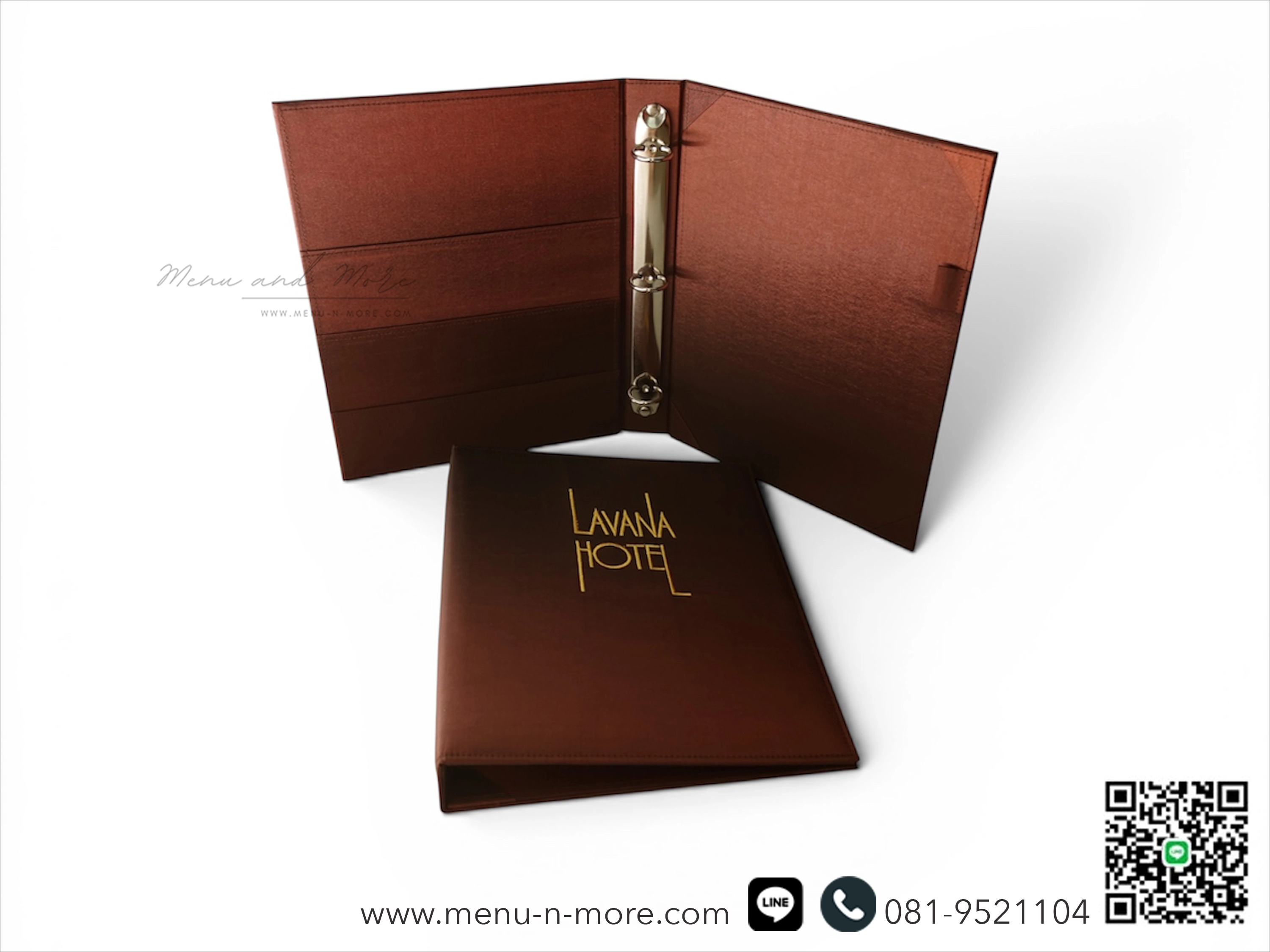 แฟ้มเมนูผ้ากันน้ำ