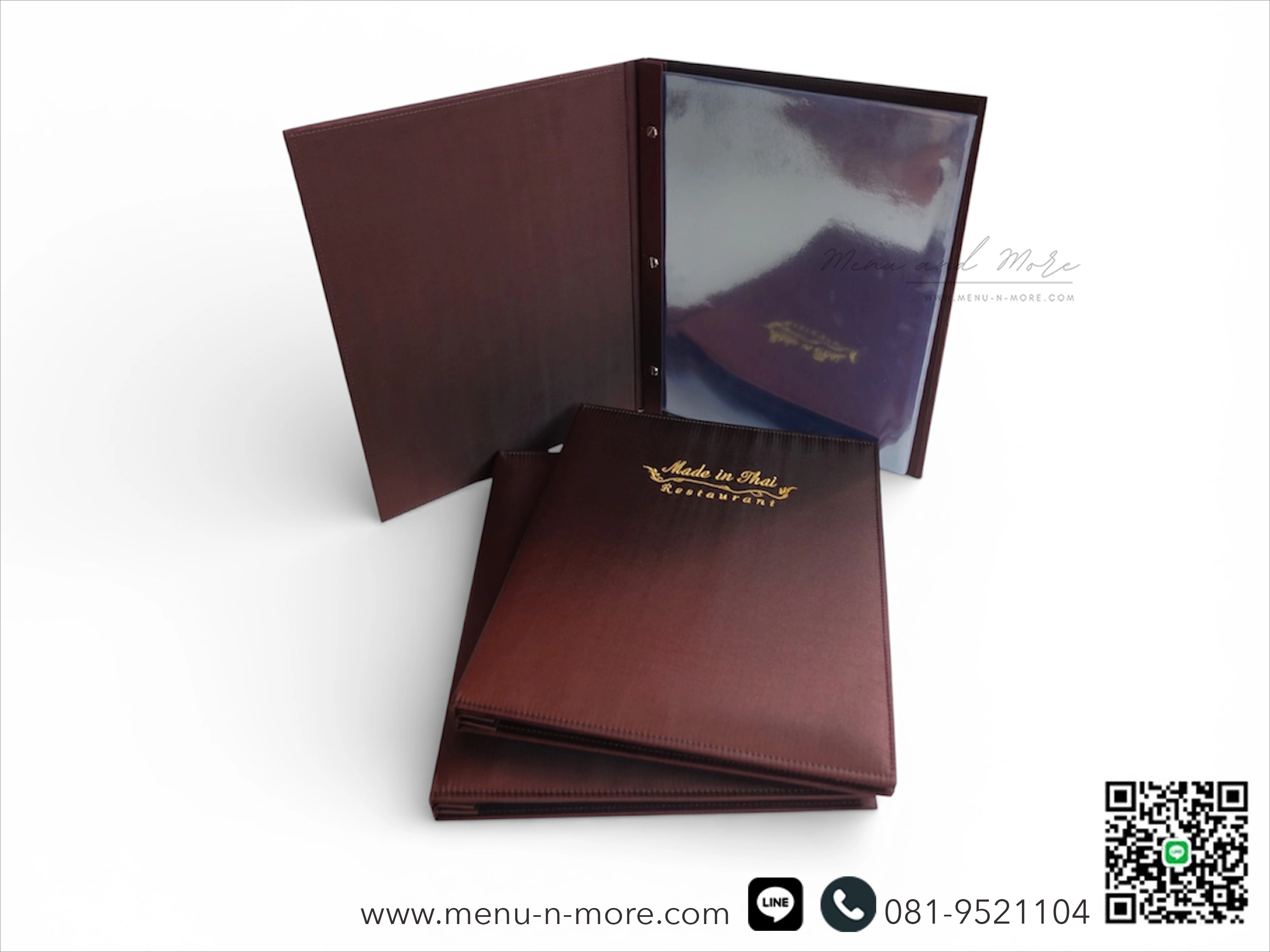 แฟ้มเมนูผ้ากันน้ำ