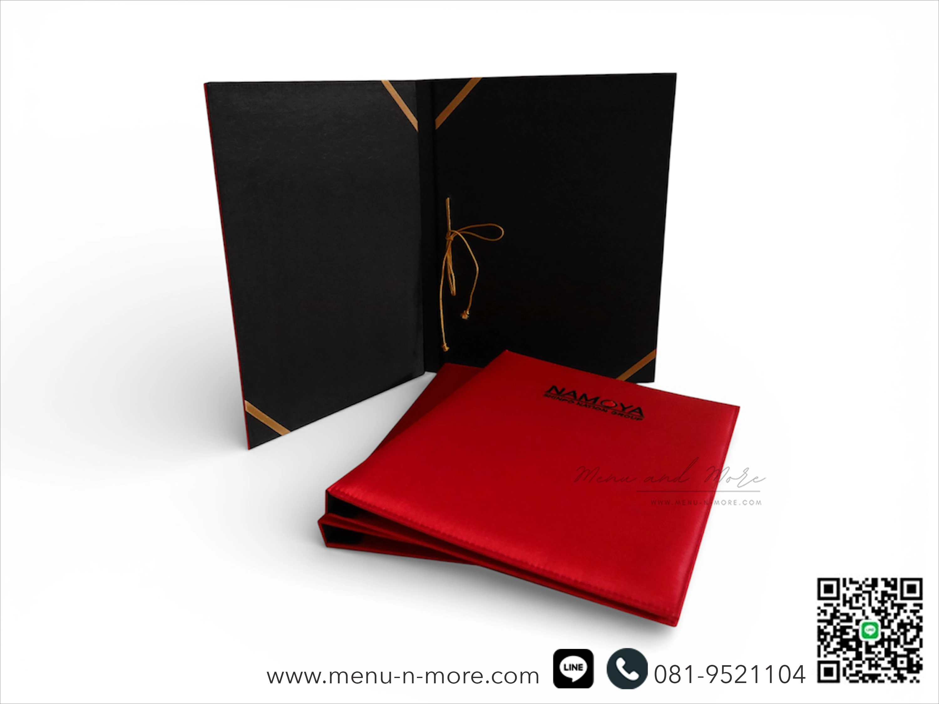 แฟ้มเมนูผ้ากันน้ำ