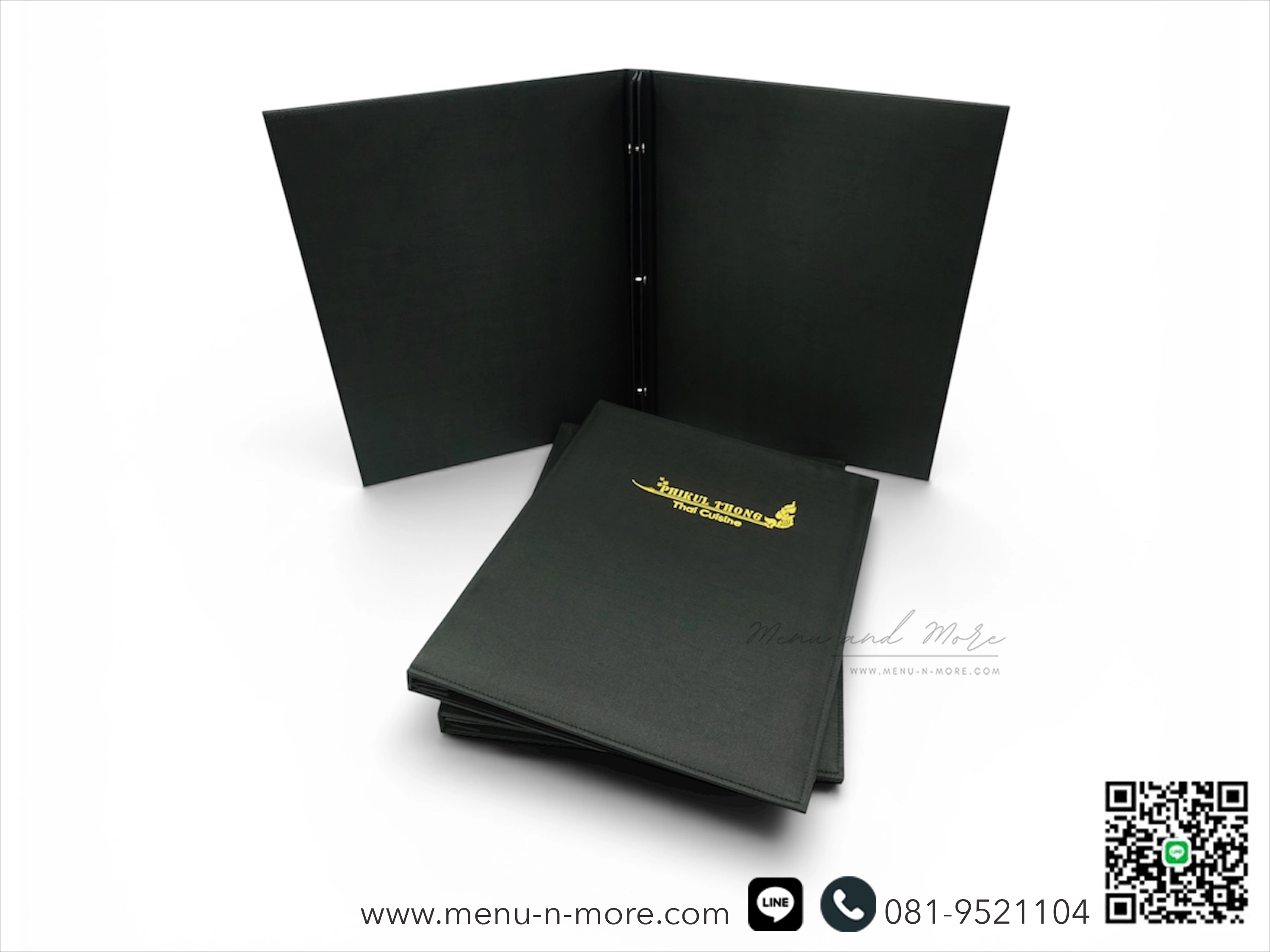 แฟ้มเมนูผ้ากันน้ำ