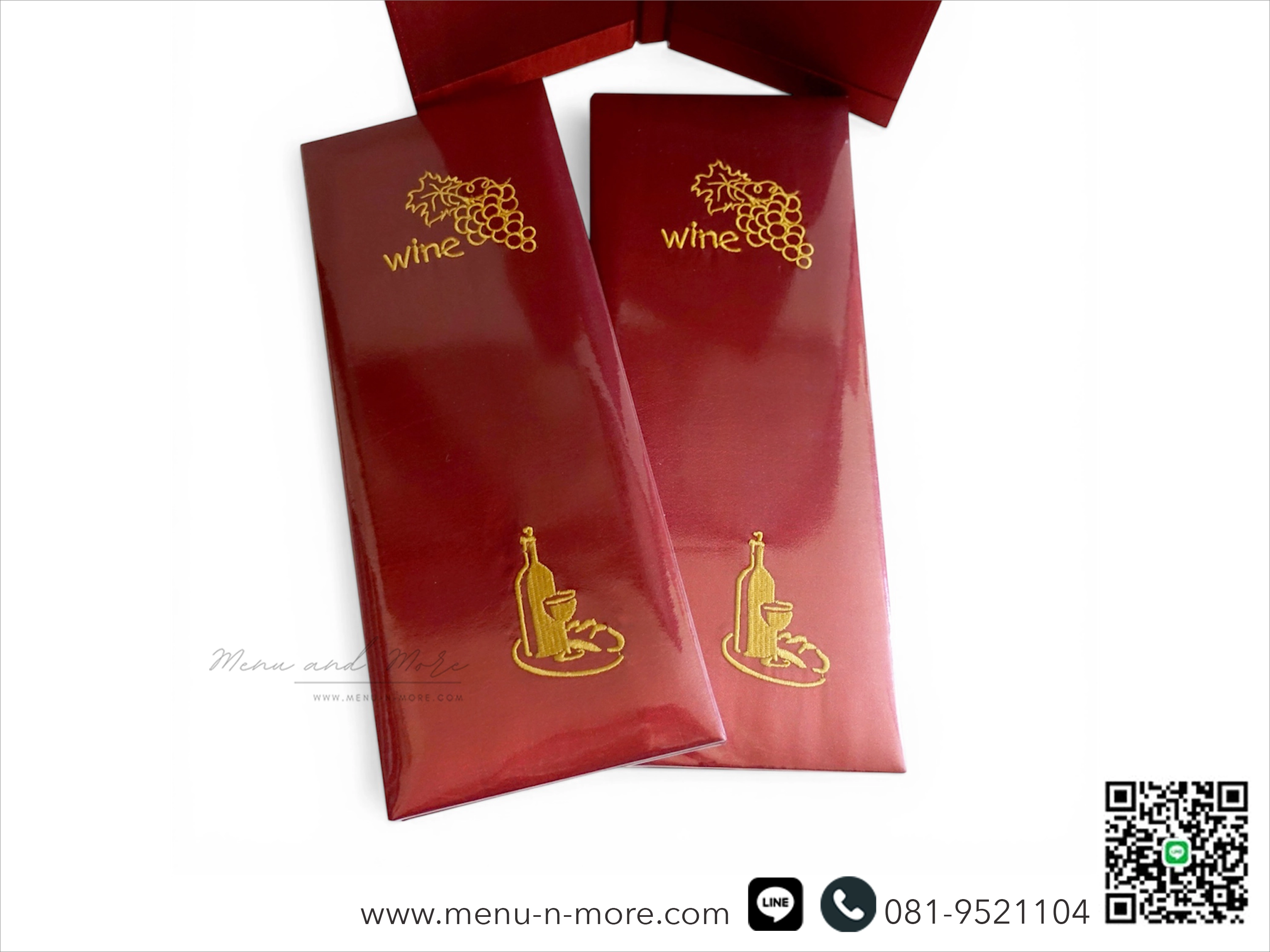 แฟ้มเมนูผ้ากันน้ำ