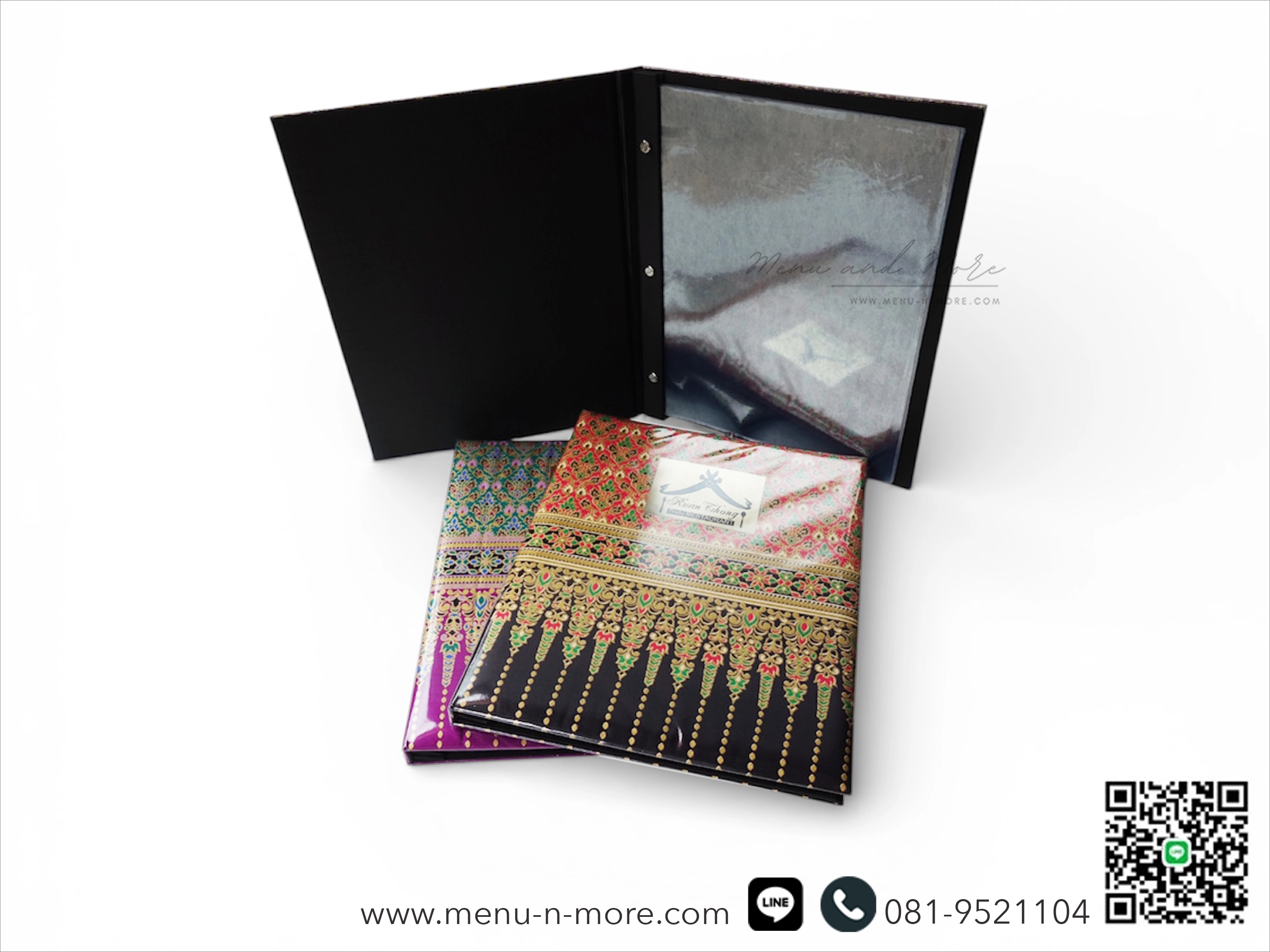 แฟ้มเมนูผ้ากันน้ำ