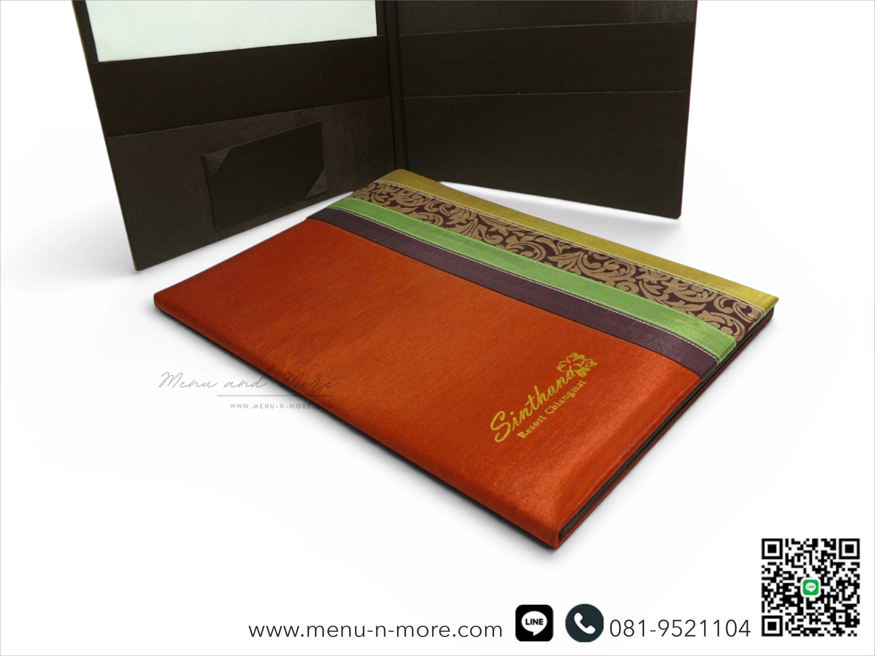 แฟ้มผ้าในห้องพัก