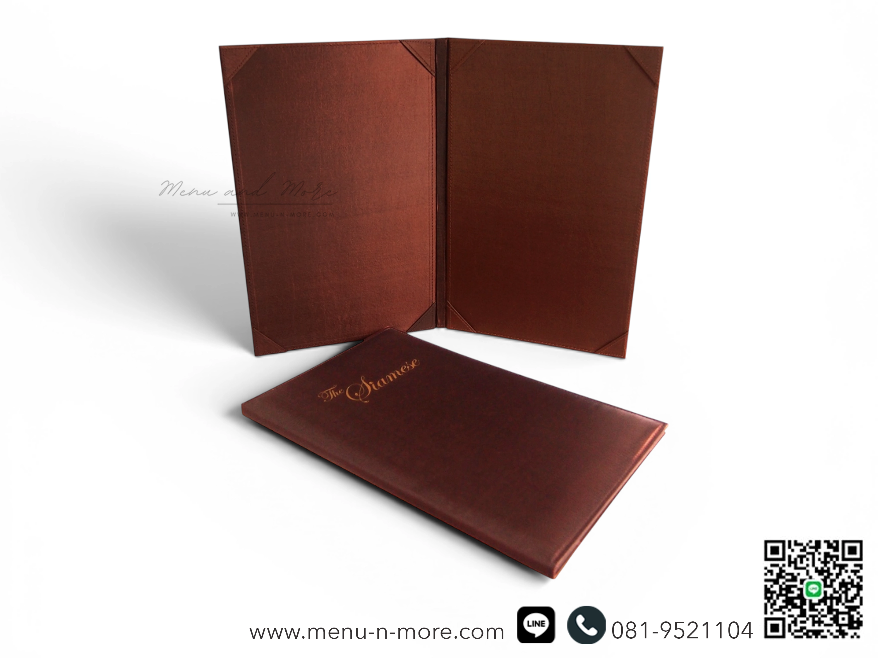 แฟ้มเมนูผ้ากันน้ำ