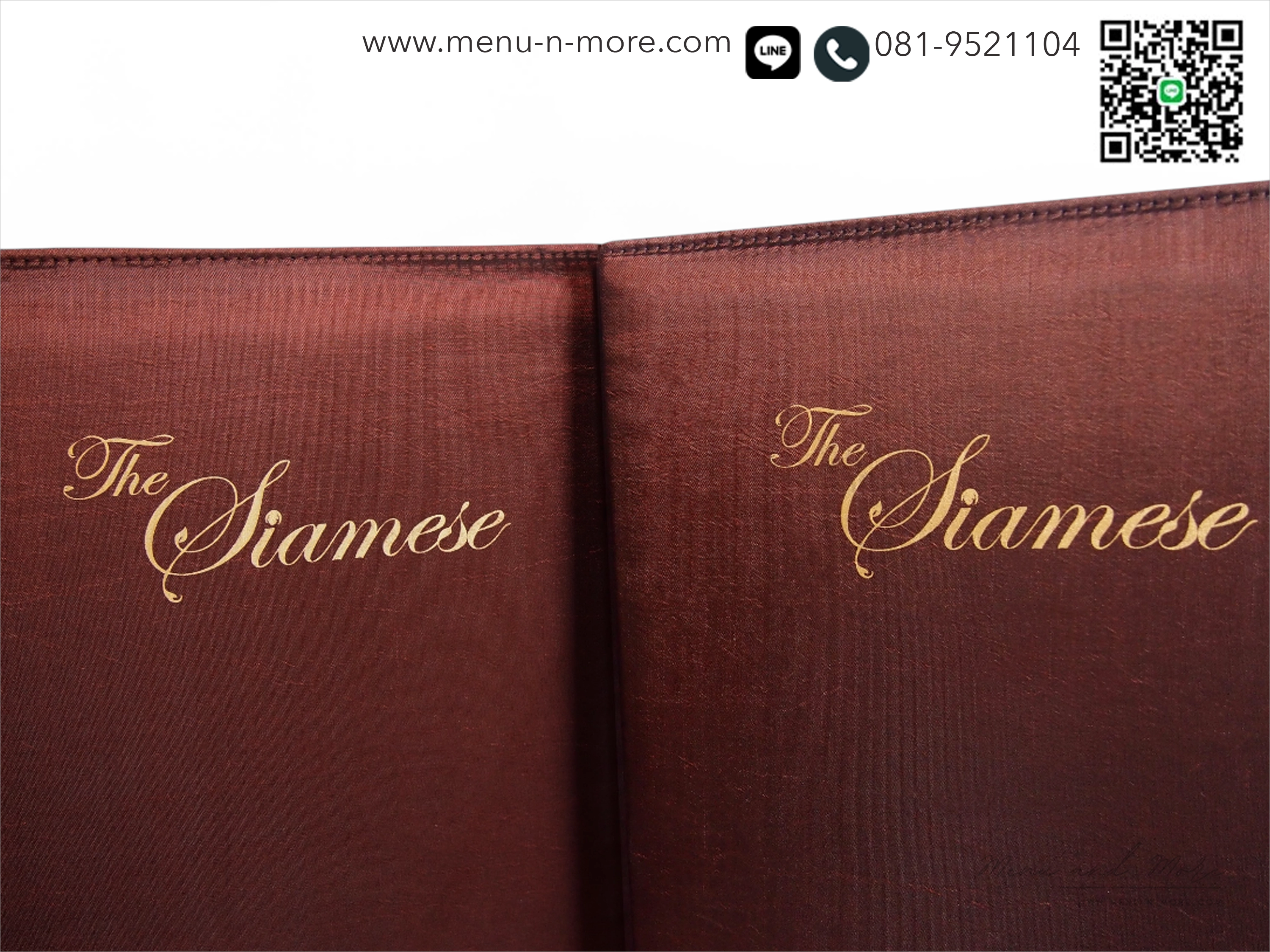 ปกเมนูผ้ากันน้ำ