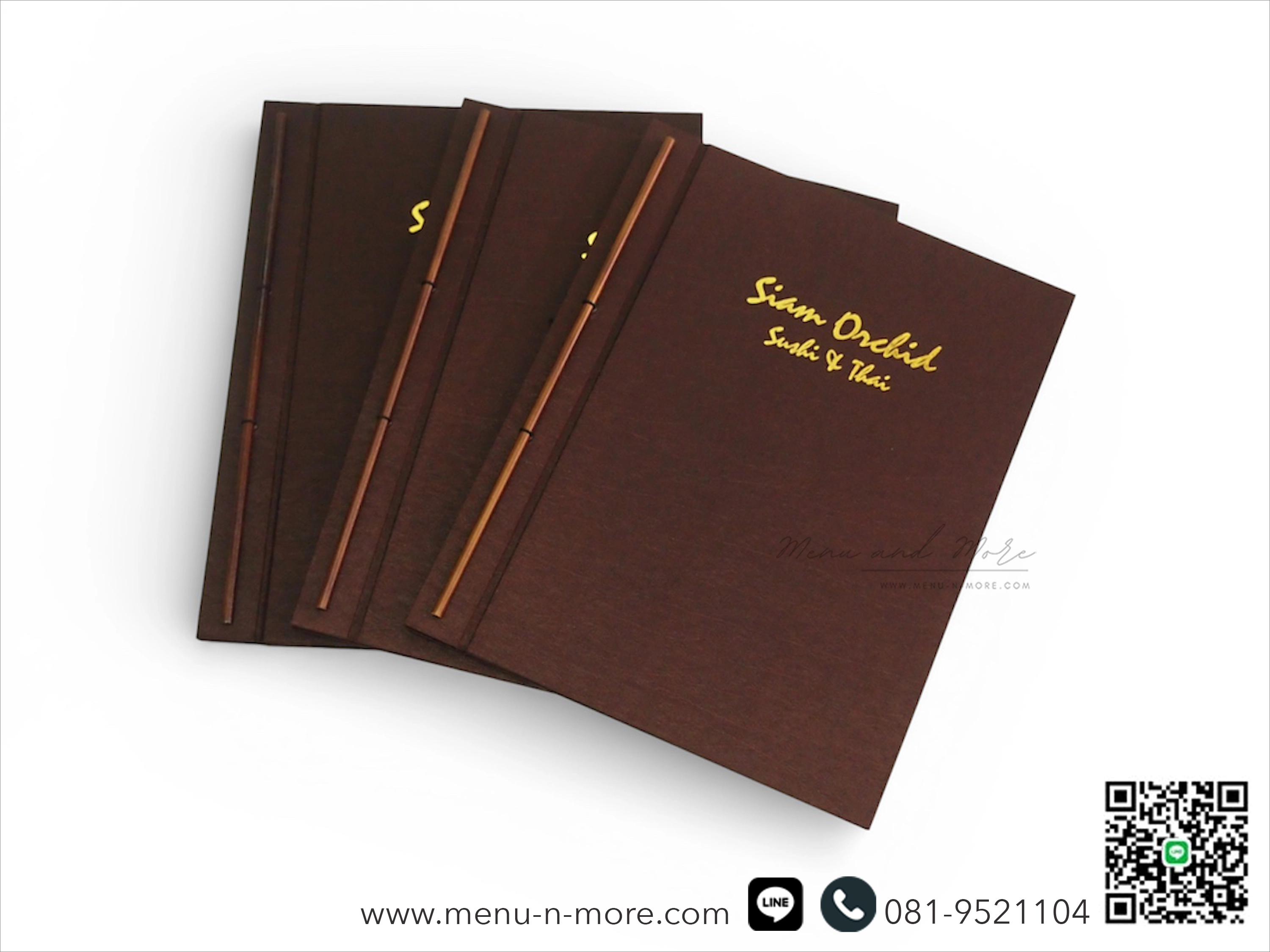 แฟ้มเมนูผ้ากันน้ำ