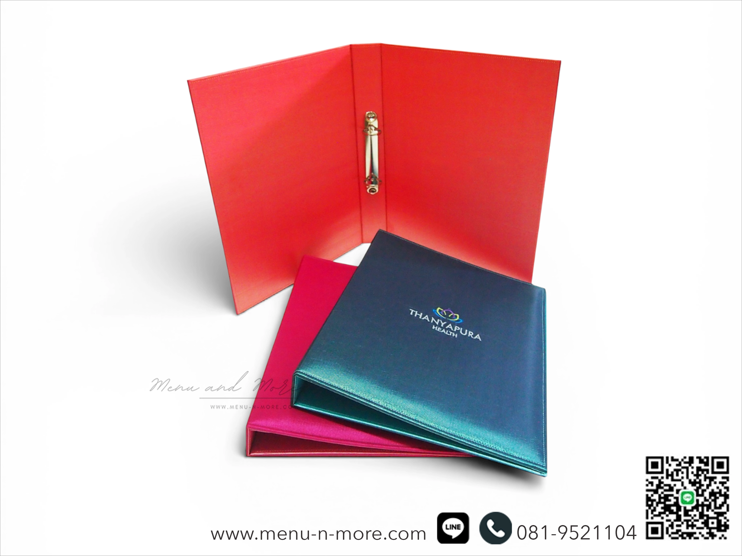 แฟ้มในห้องพักทำจากผ้ากันน้ำ