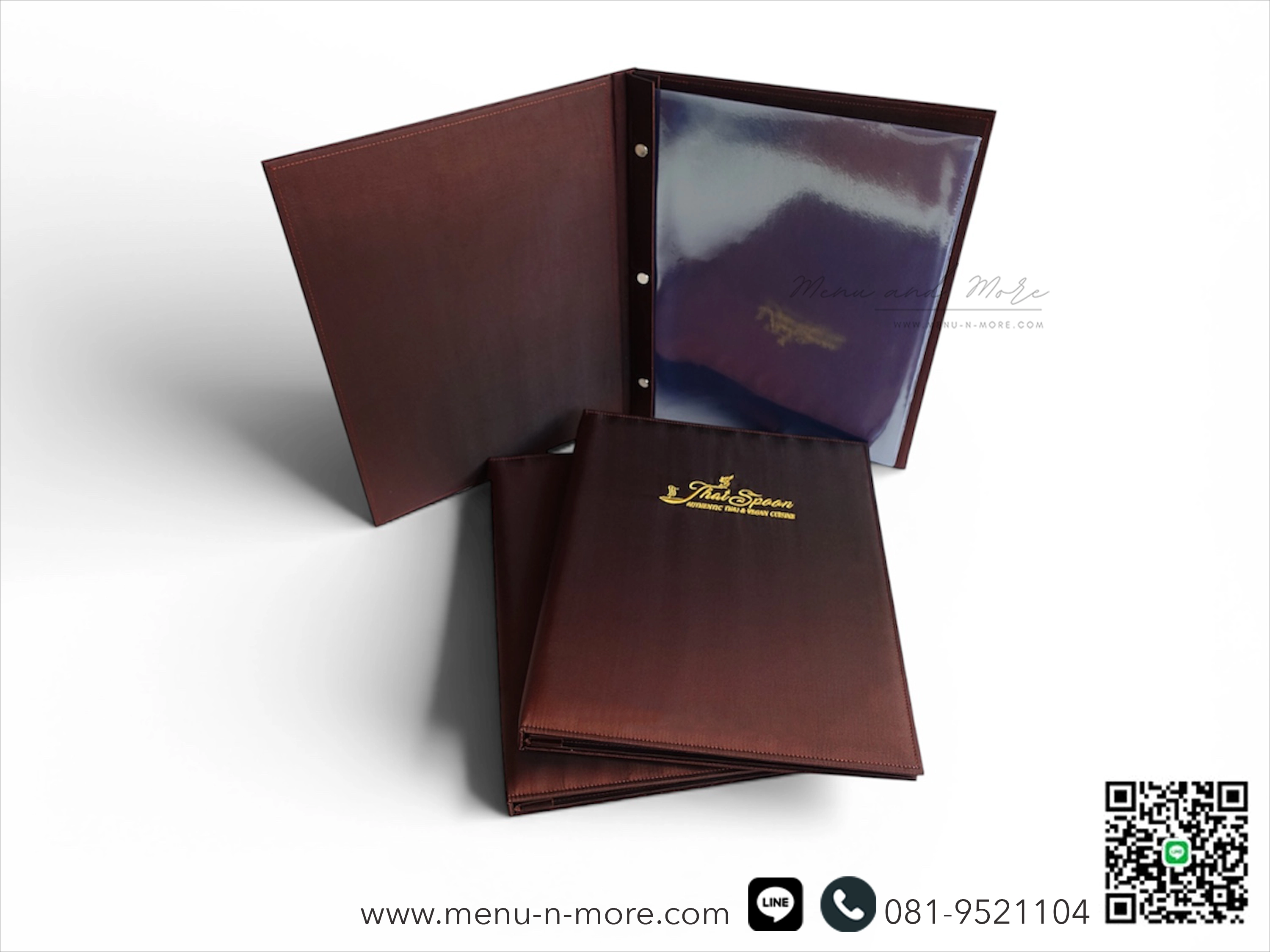 แฟ้มเมนูผ้ากันน้ำ