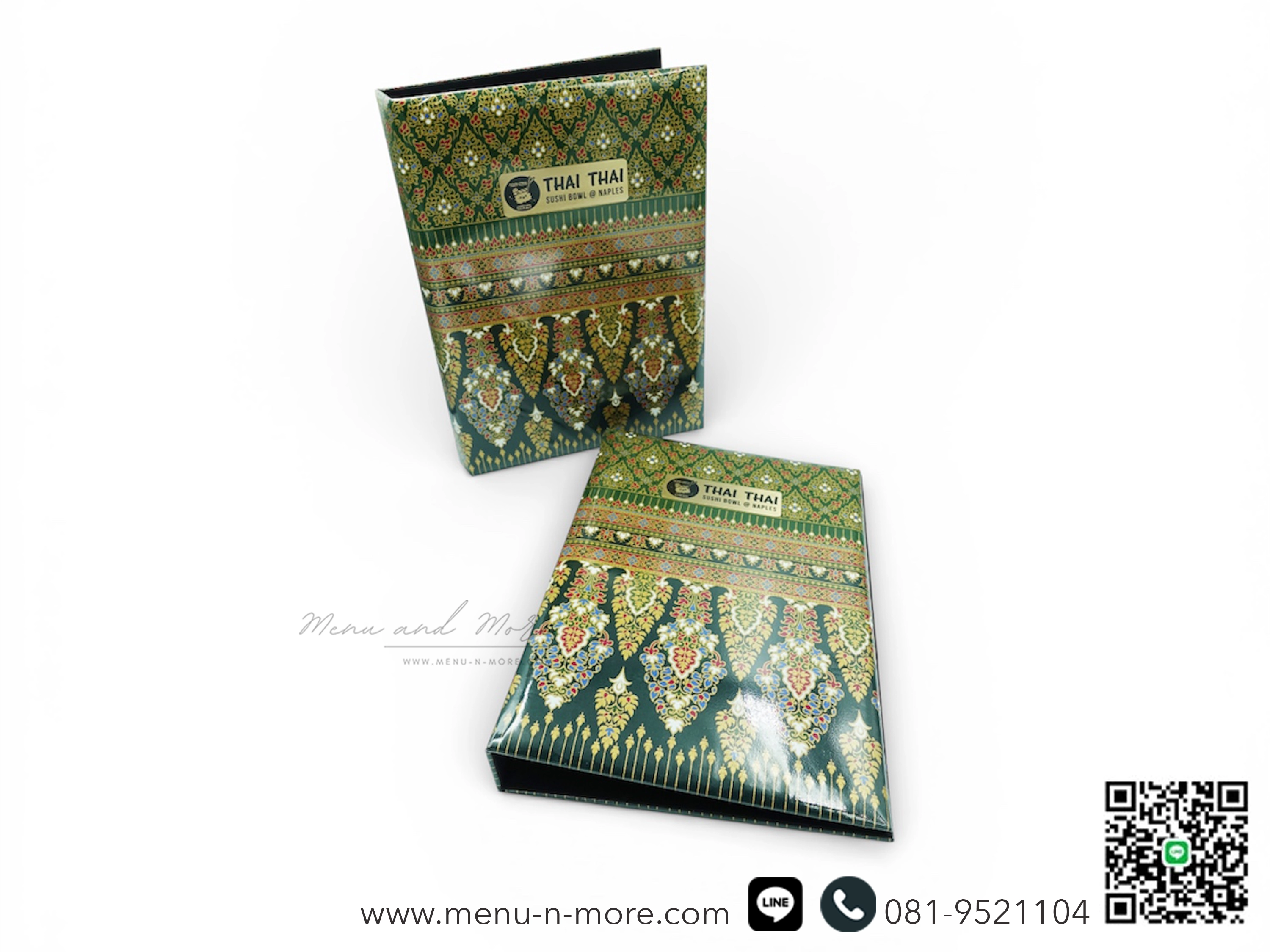 แฟ้มเมนูร้านอาหารไทย