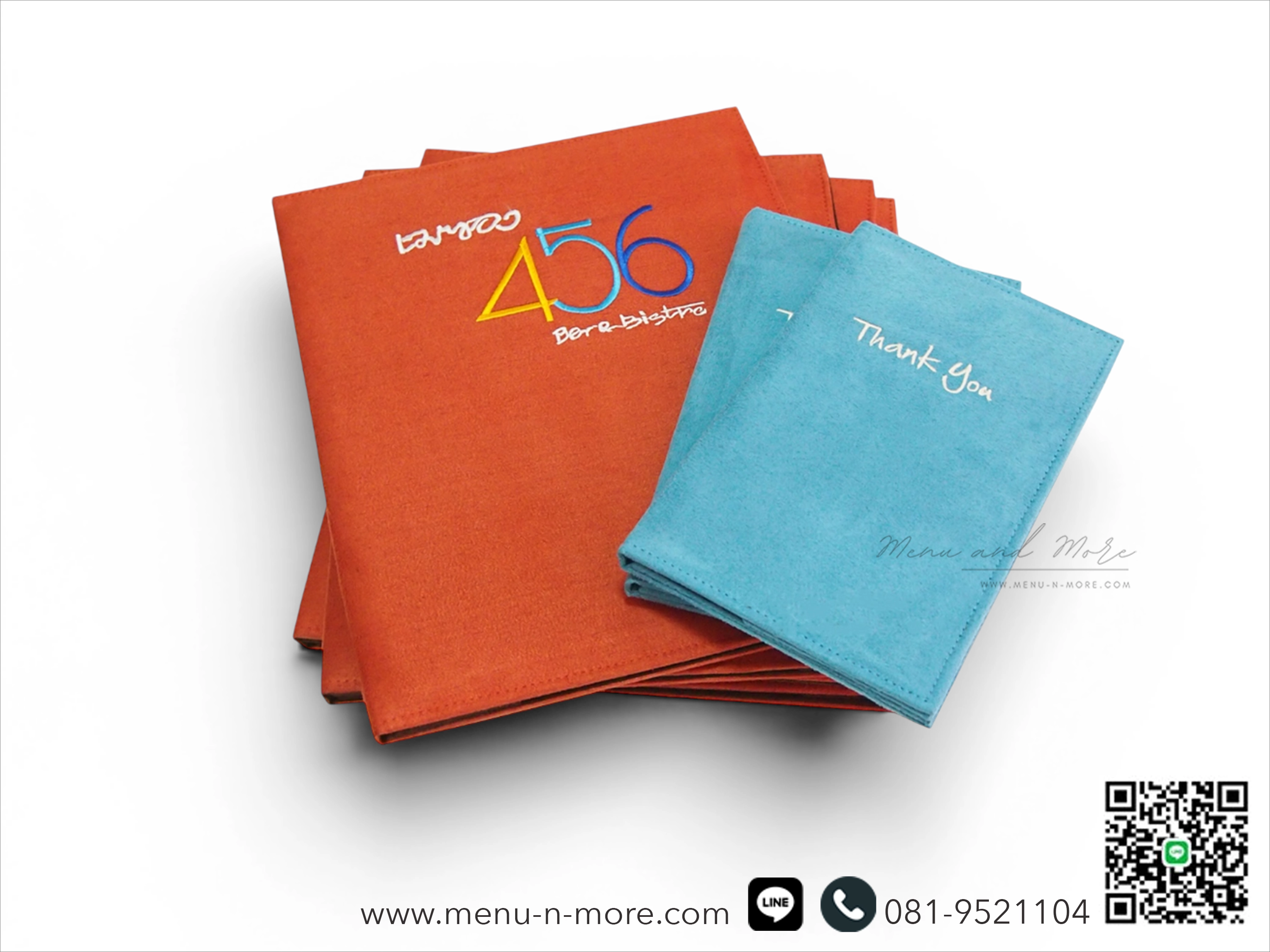 แฟ้มเมนูผ้ากันน้ำ