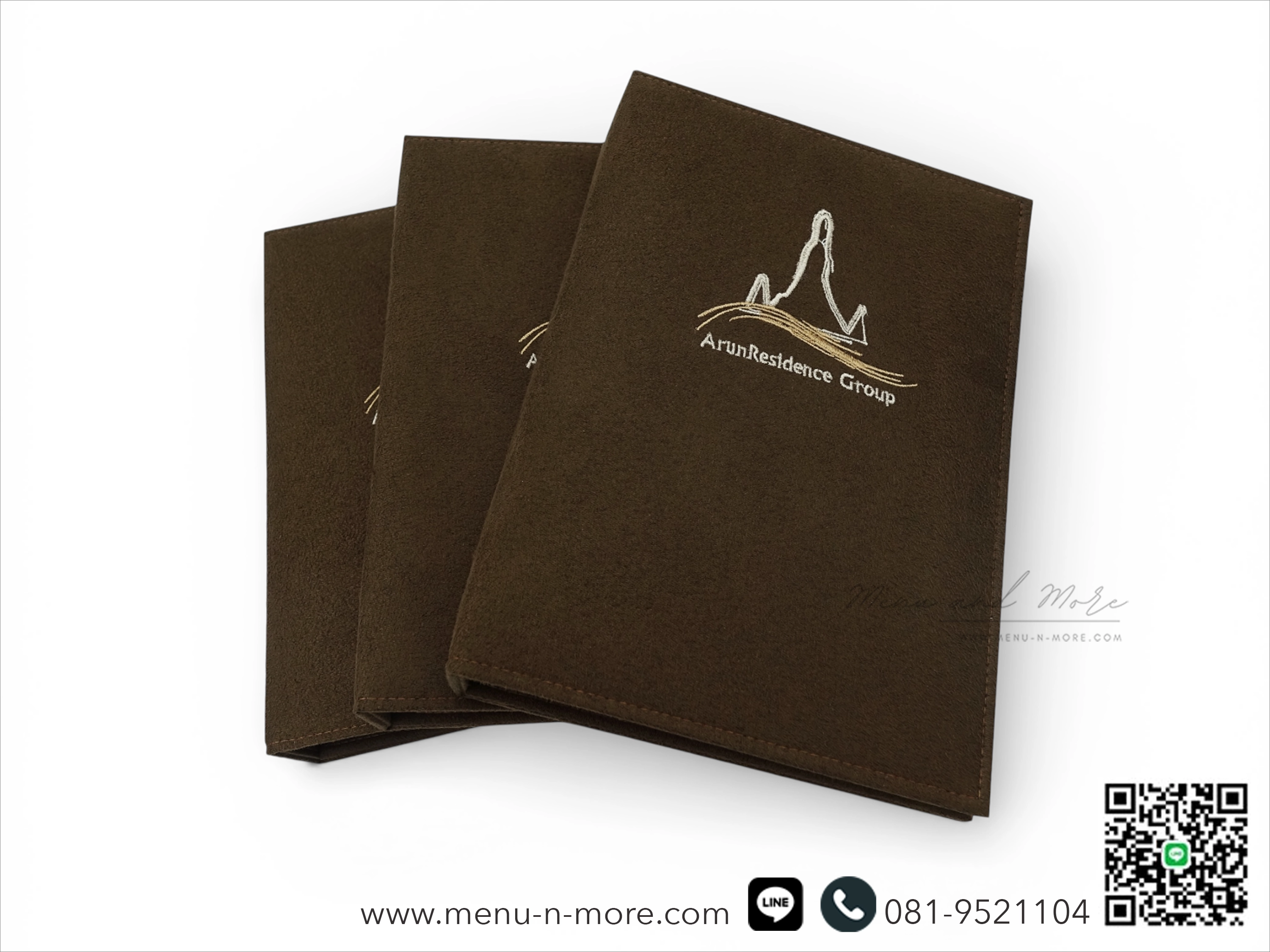 แฟ้มเมนูผ้ากันน้ำ