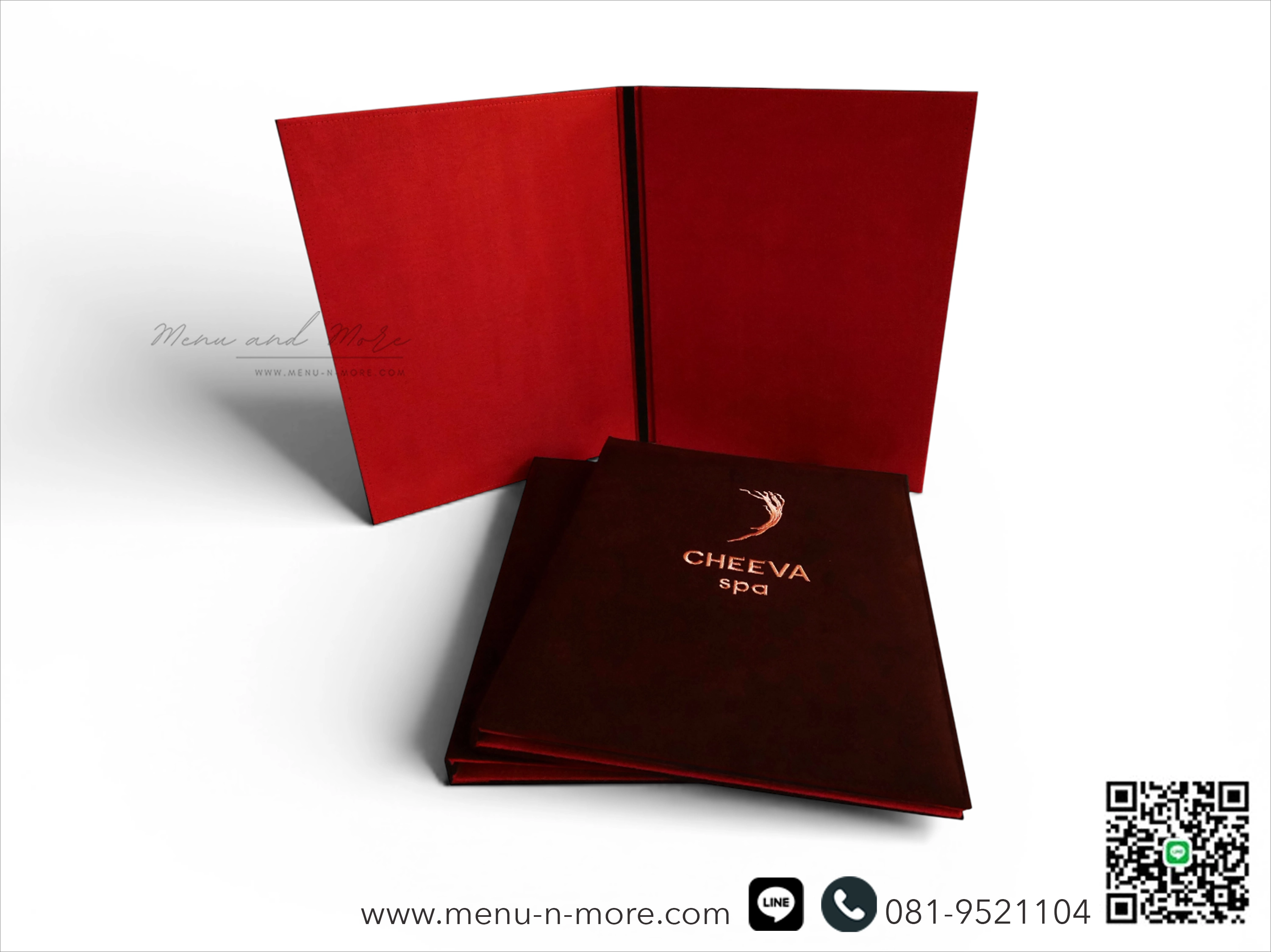 แฟ้มเมนูผ้ากันน้ำ