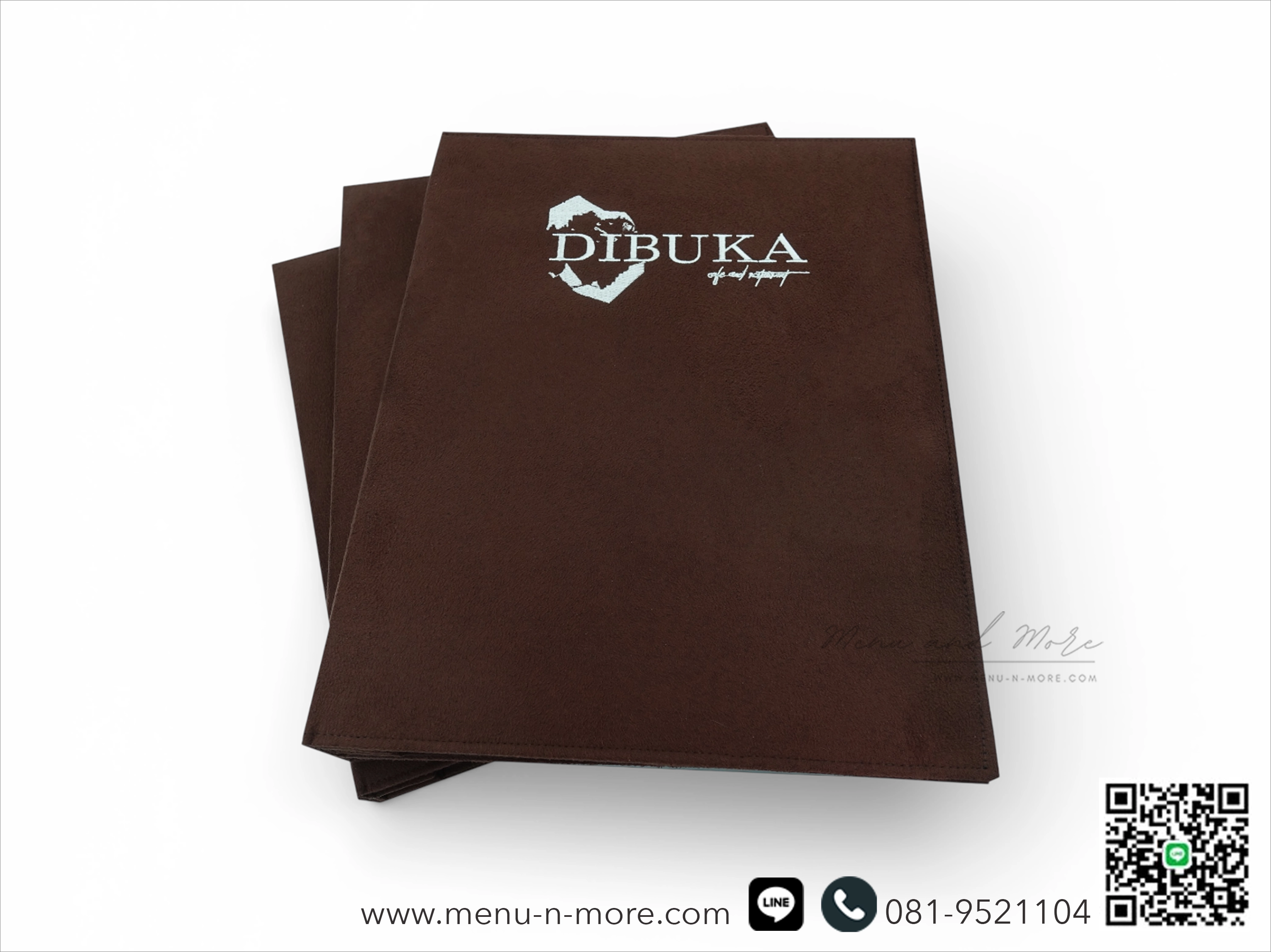 แฟ้มเมนูผ้า