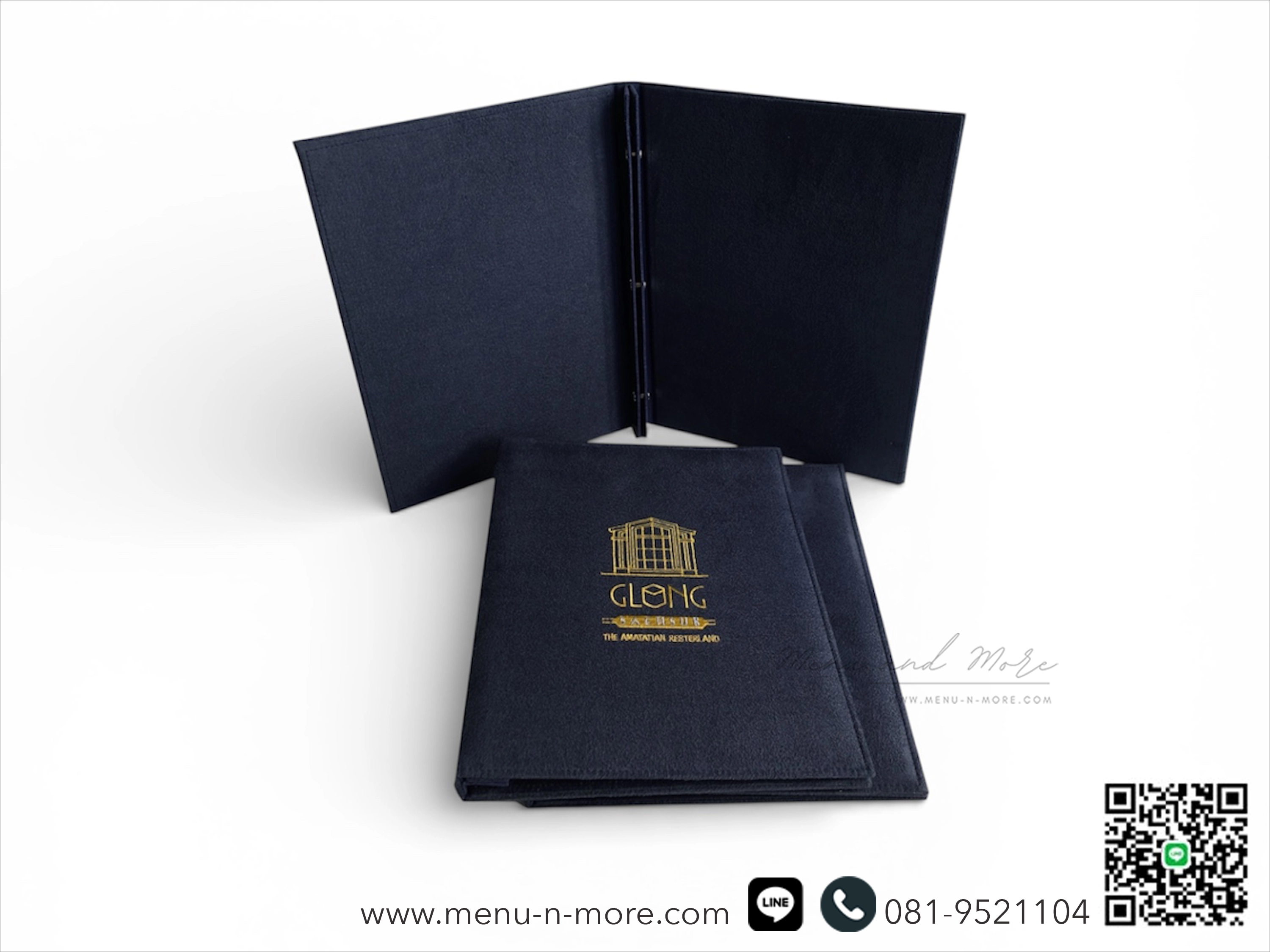 แฟ้มเมนูผ้ากันน้ำ