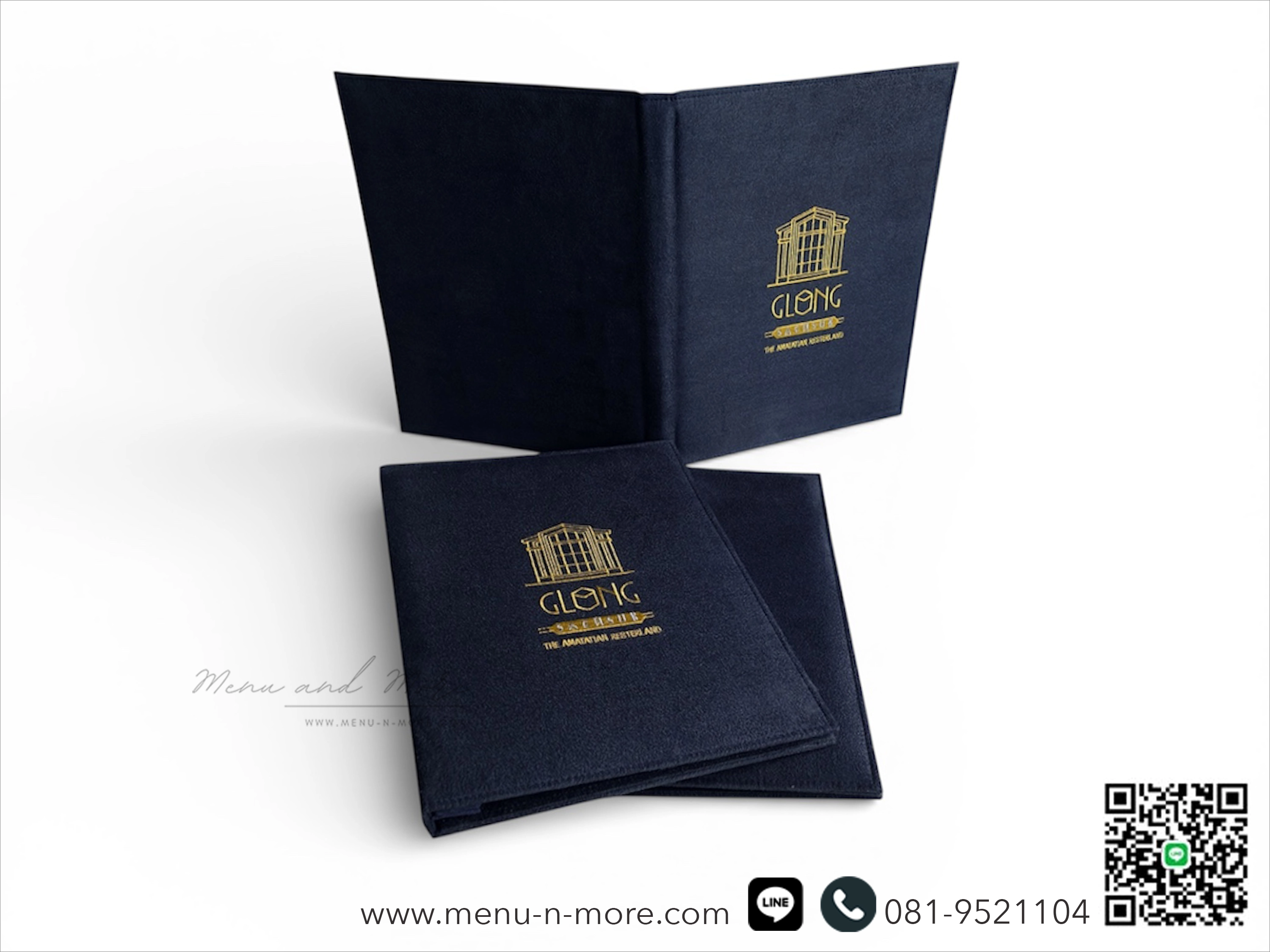 แฟ้มเมนูผ้ากันน้ำ