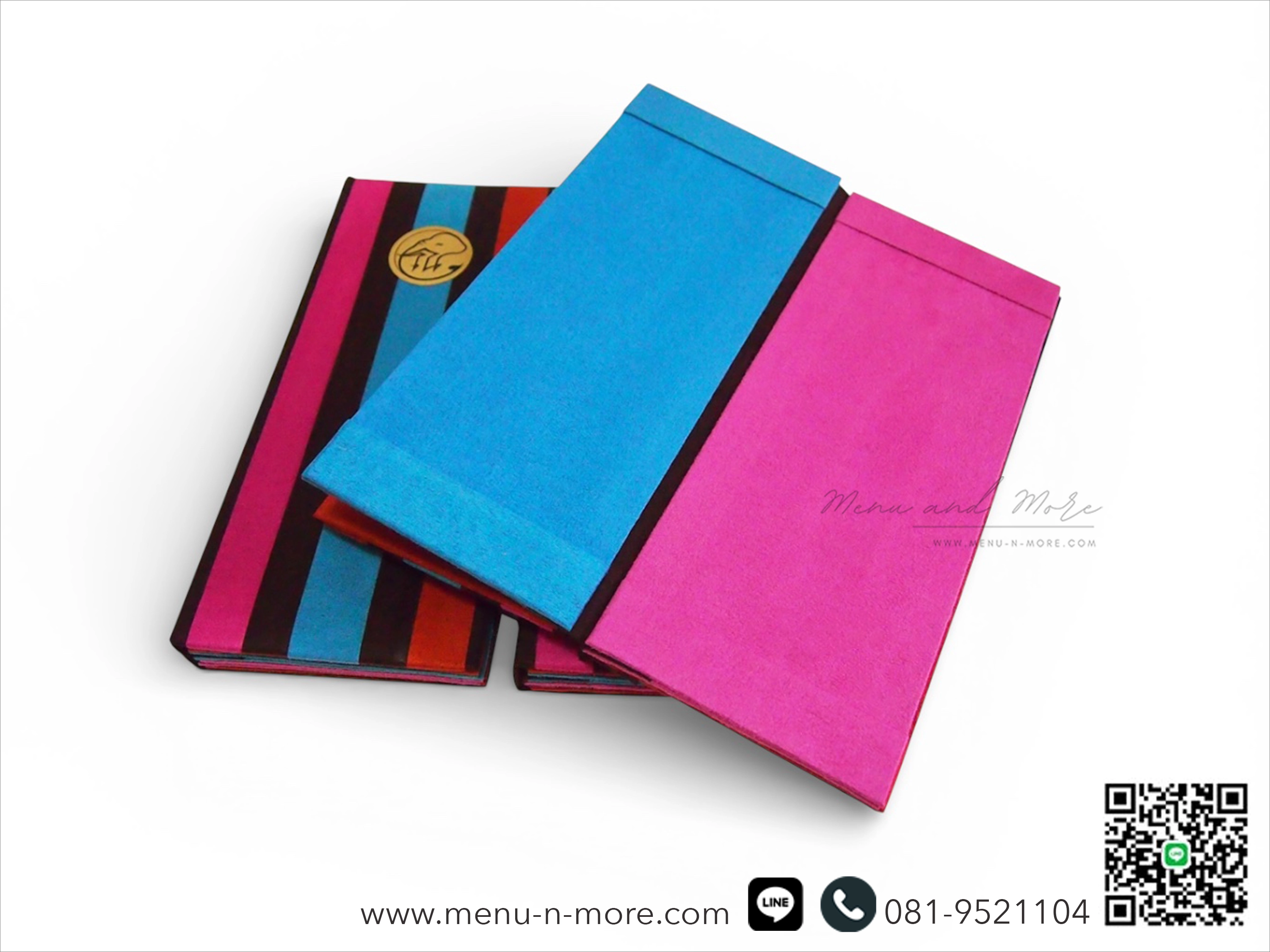 แฟ้มเมนูทำจากผ้ากันน้ำ