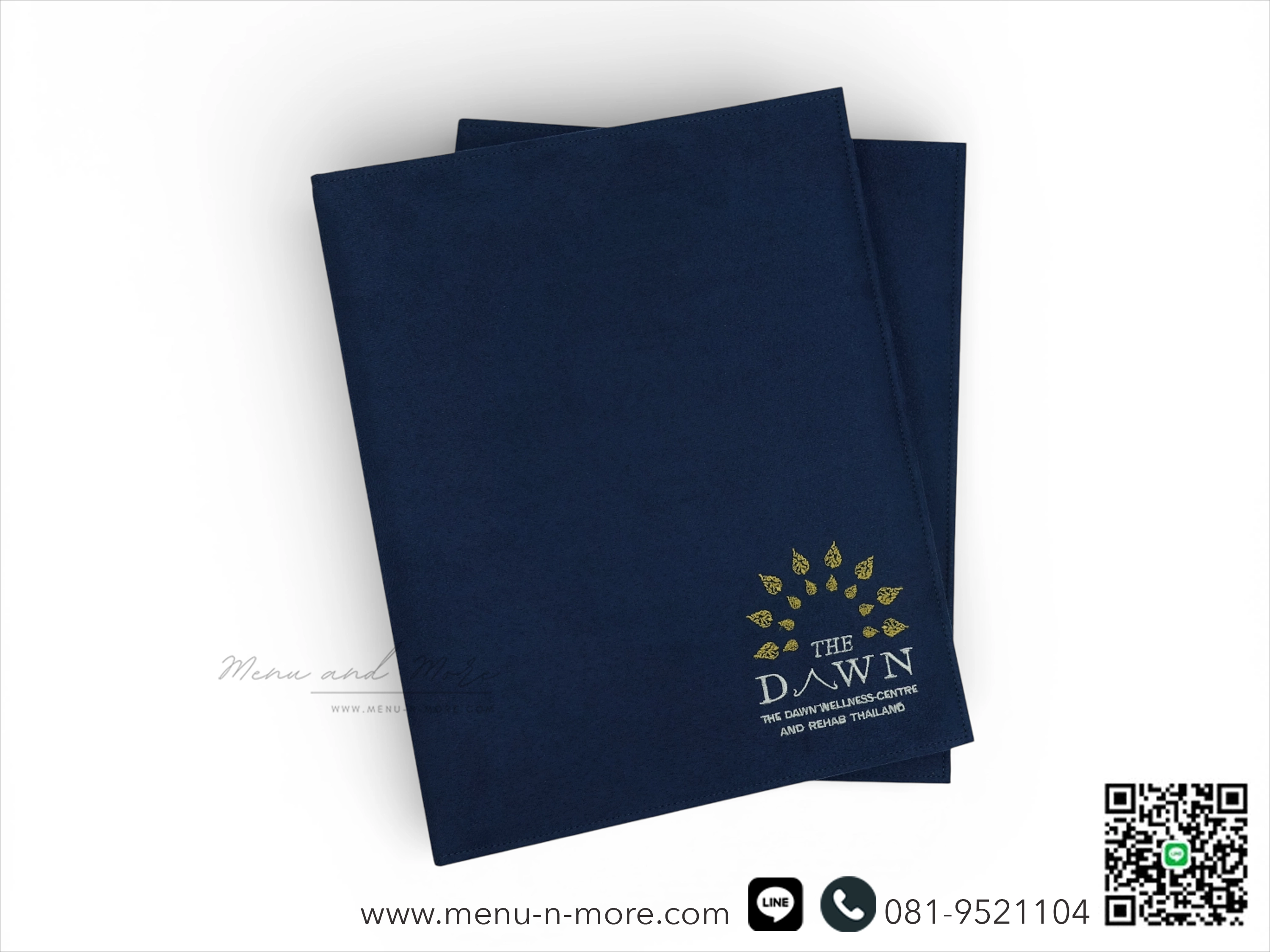 แฟ้มเมนูผ้ากันน้ำ