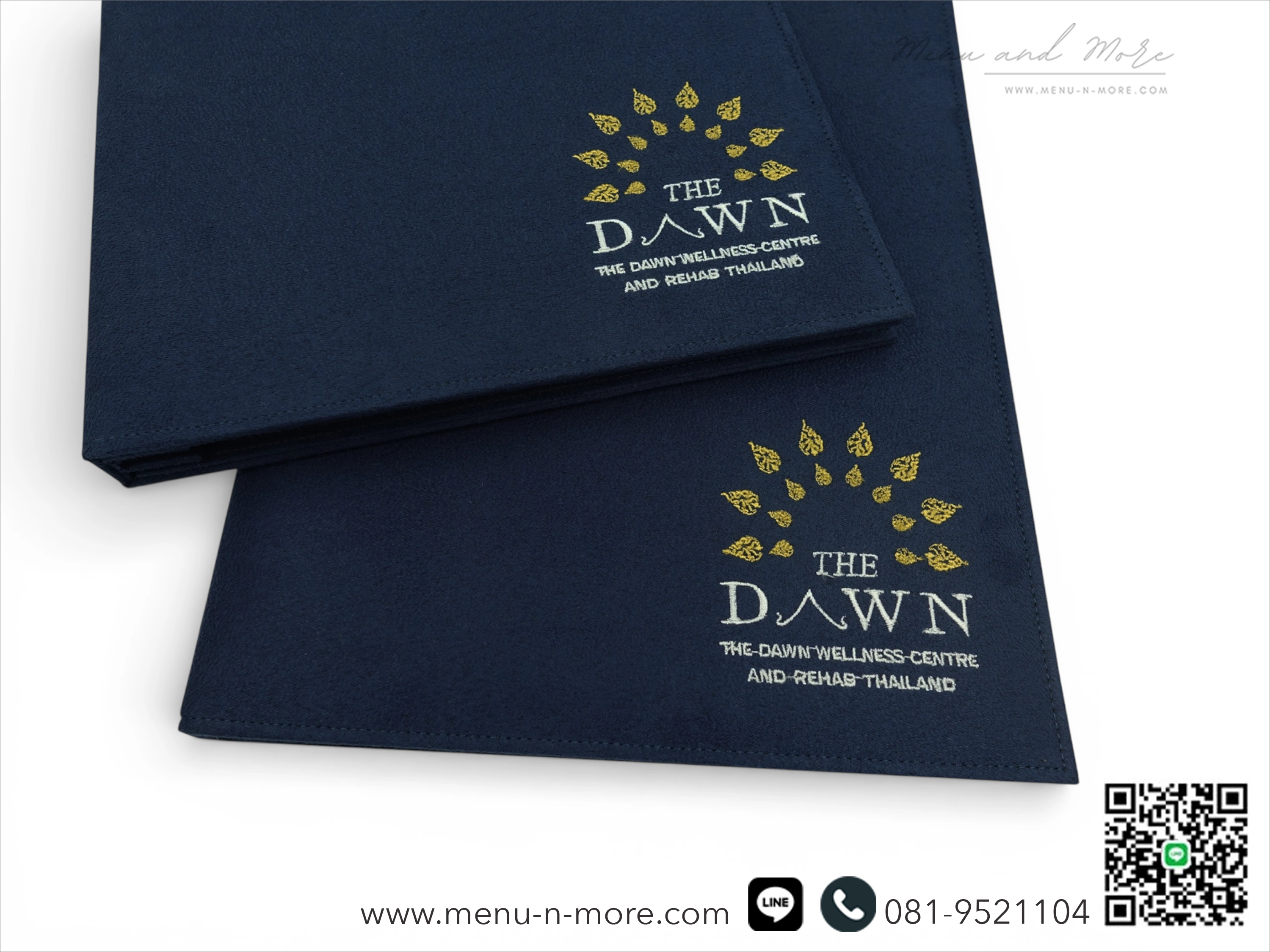 แฟ้มเมนูผ้ากันน้ำ