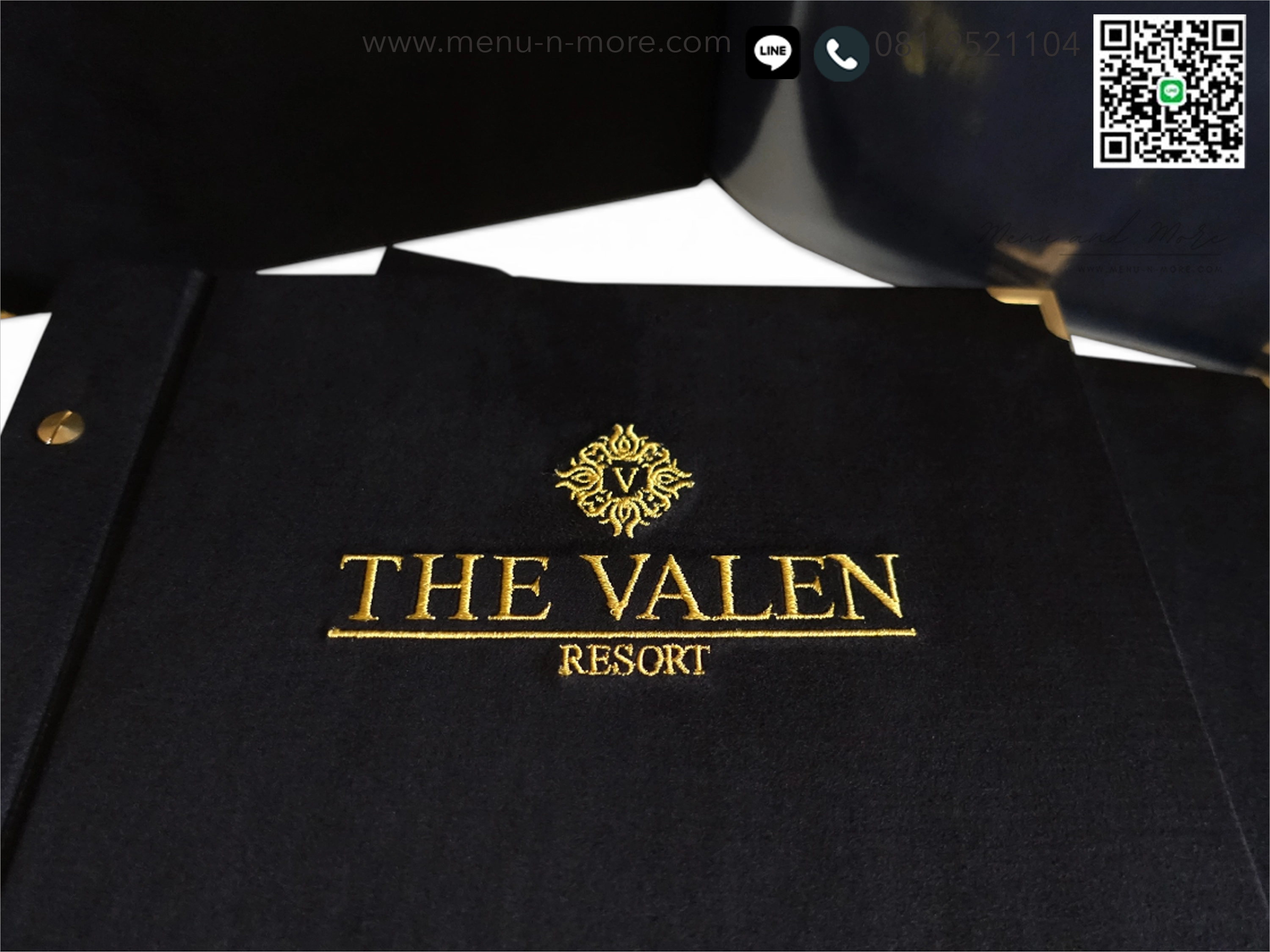 แฟ้มปกเมนูผ้ากันน้ำ