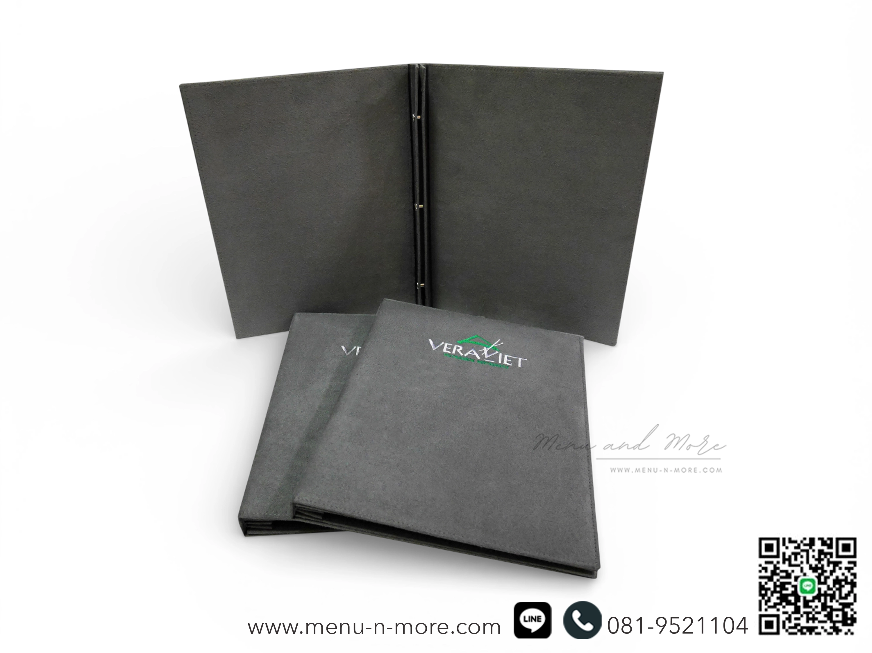 แฟ้มเมนูผ้ากันน้ำ