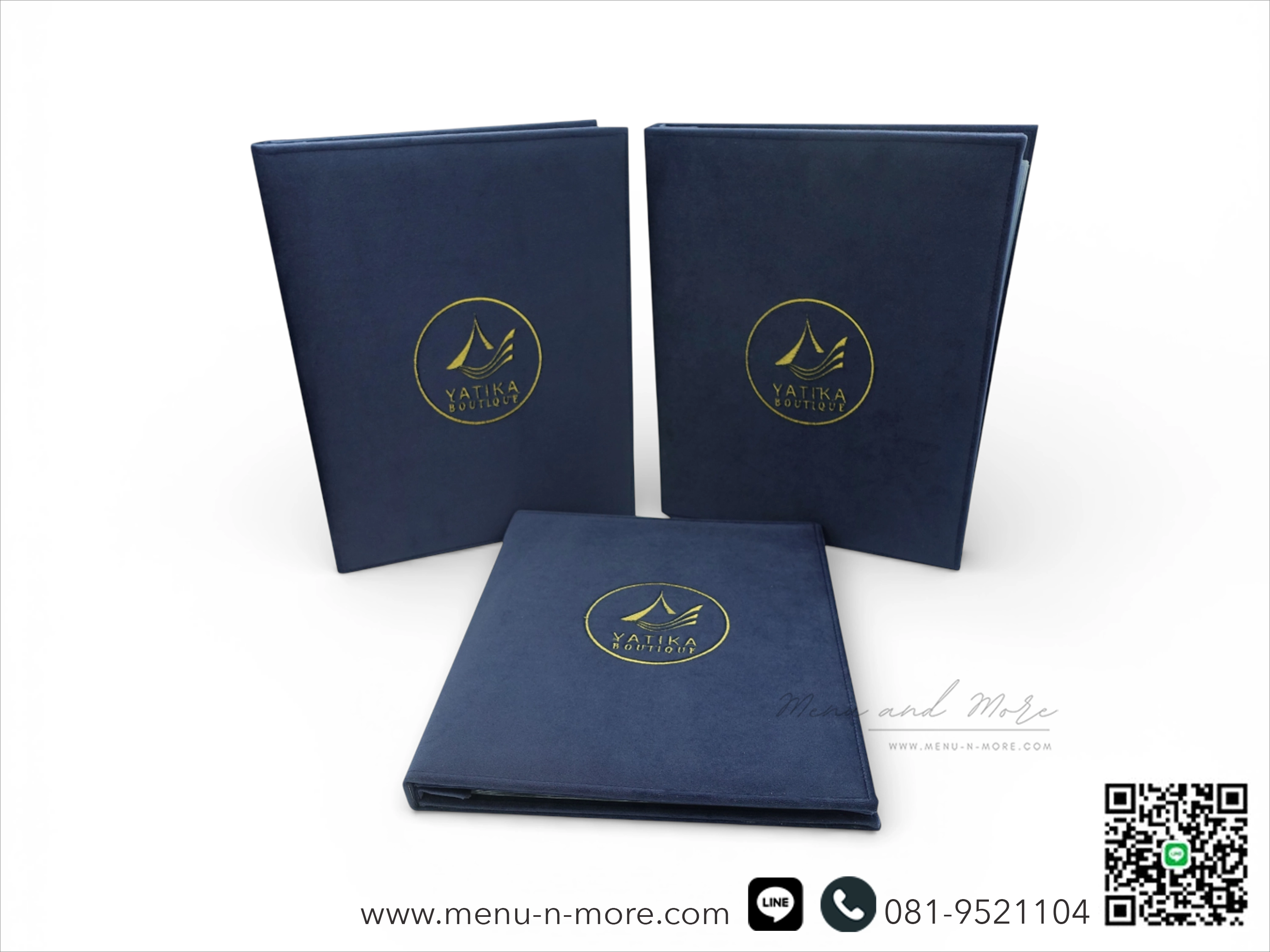 แฟ้มเมนูผ้ากันน้ำ