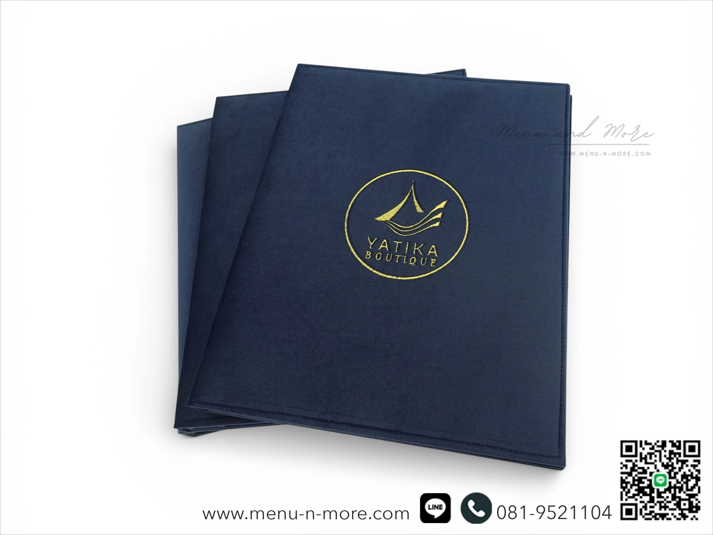 แฟ้มเมนูผ้ากันน้ำ