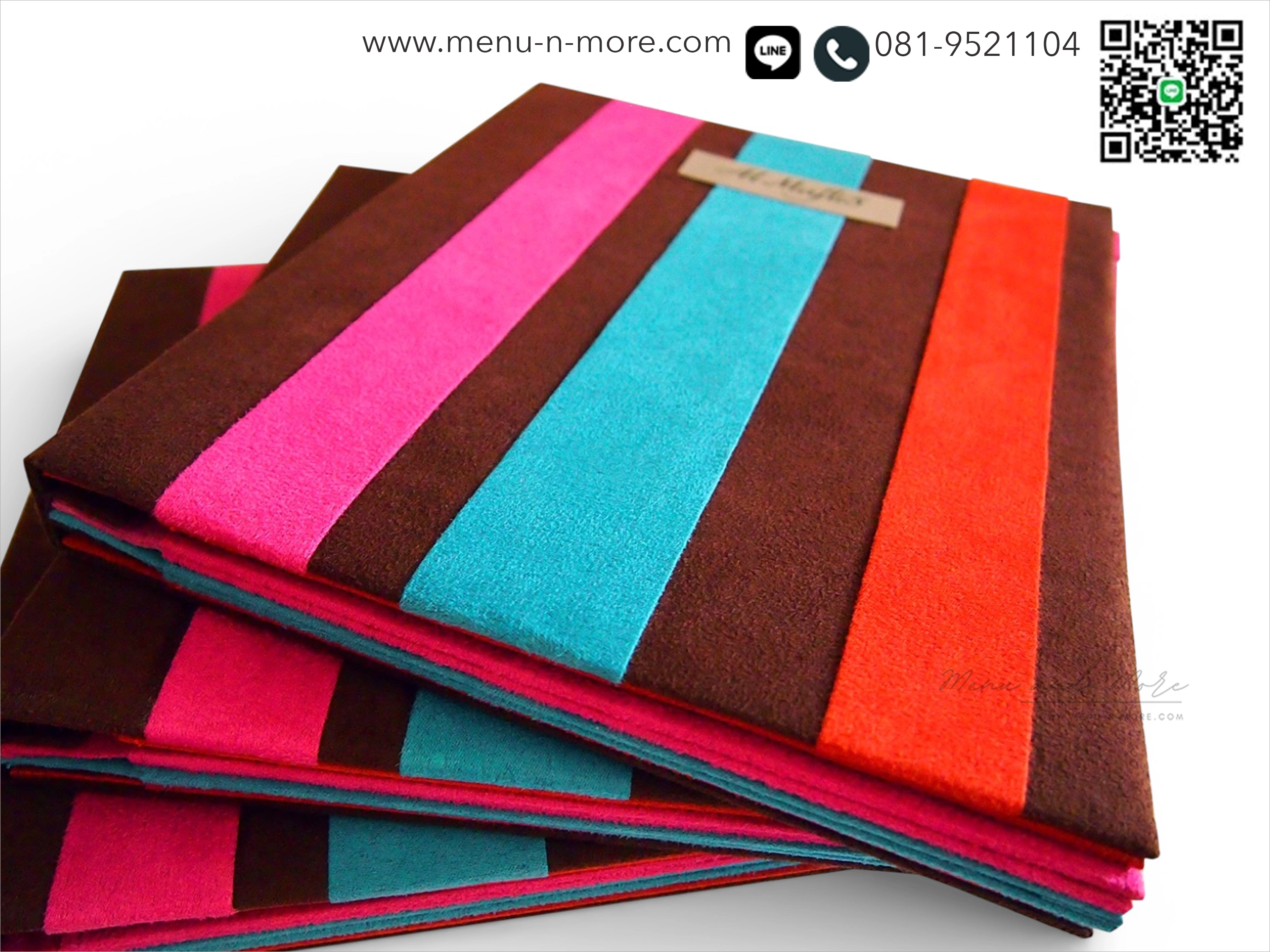 เมนูอาหารทำจากผ้ากันน้ำ