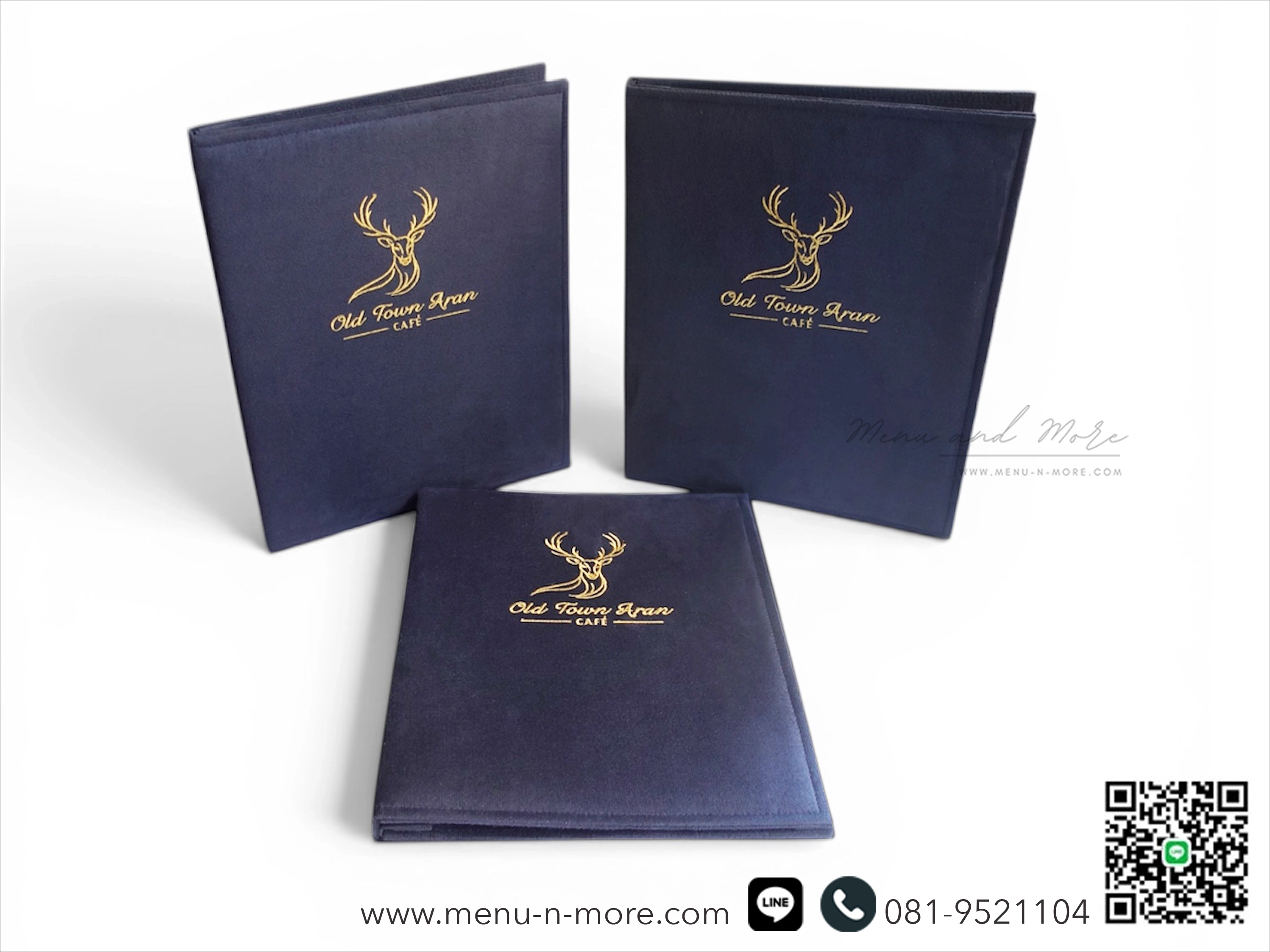 แฟ้มเมนูผ้าทำกันน้ำ