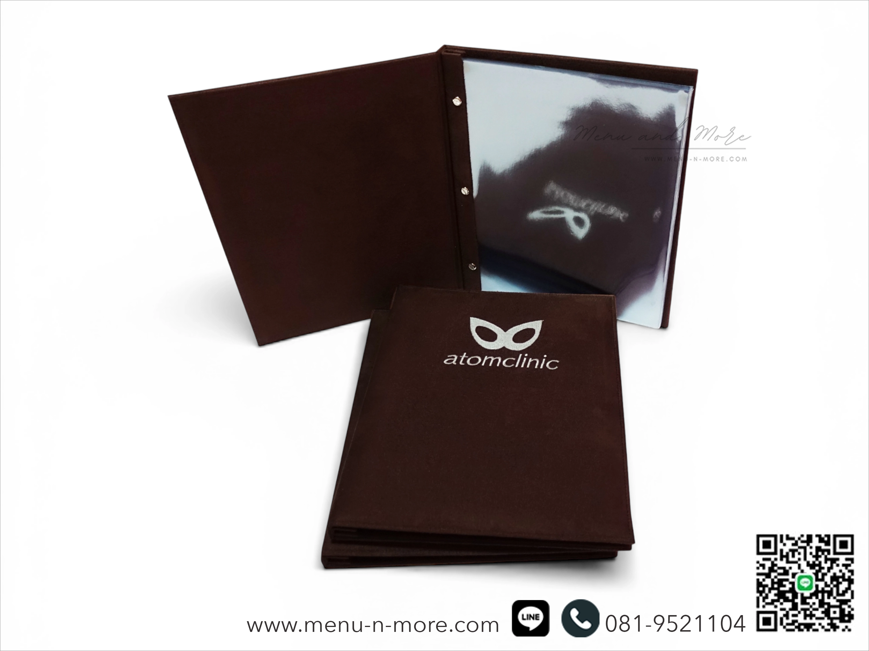 แฟ้มเมนูผ้ากันน้ำ