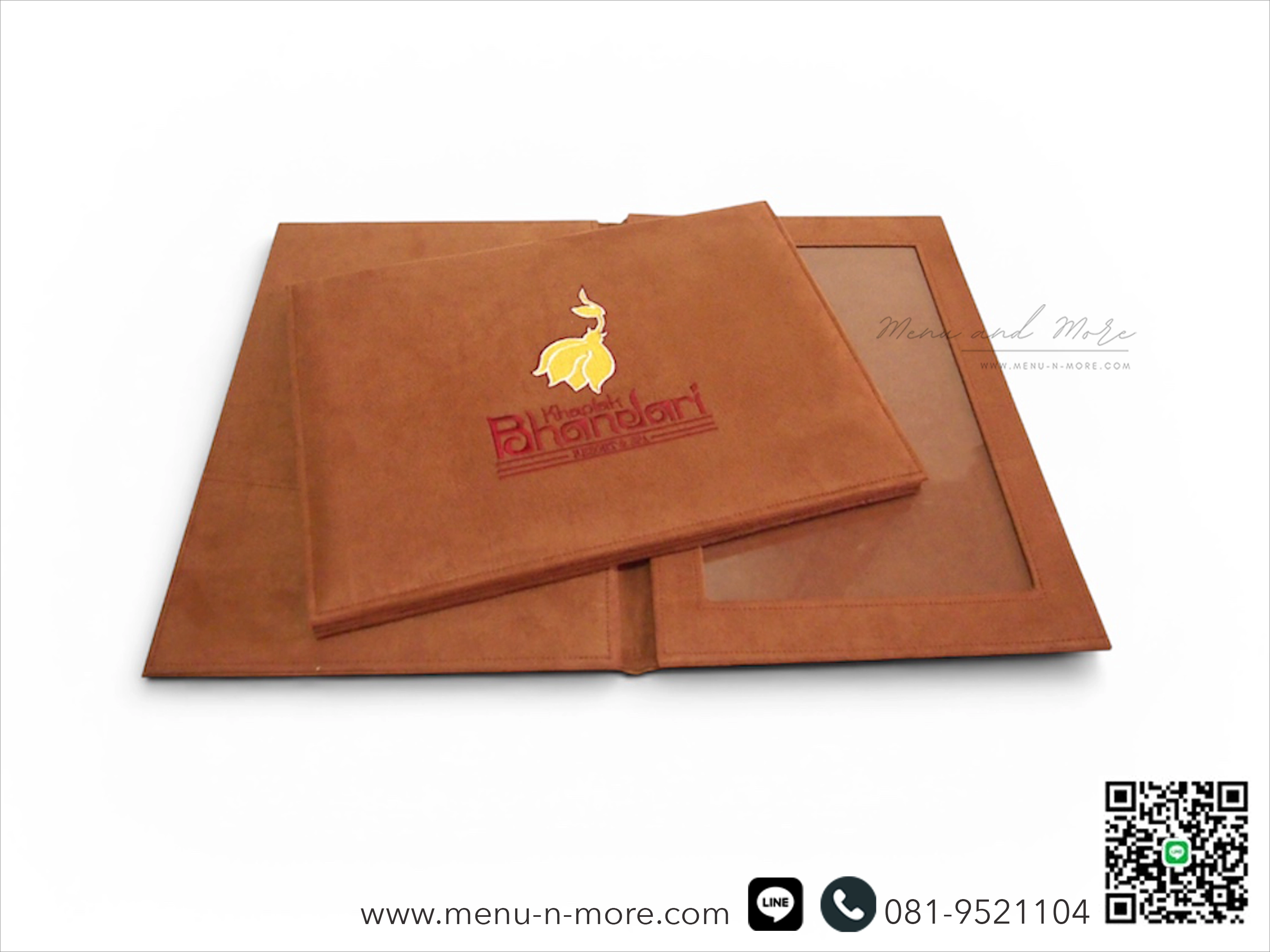 แฟ้มเมนูผ้ากันน้ำ