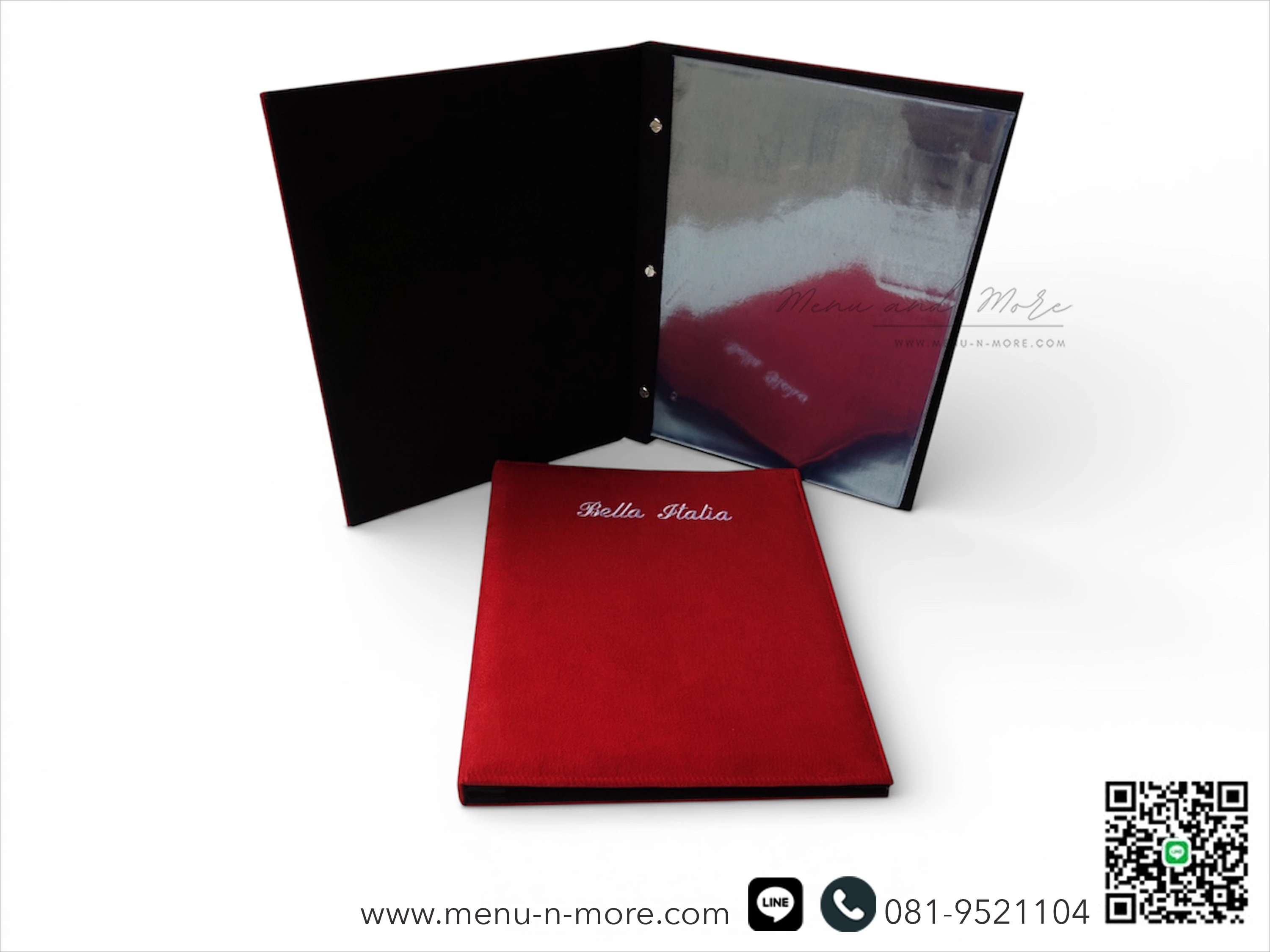 แฟ้มเมนูผ้ากันน้ำ