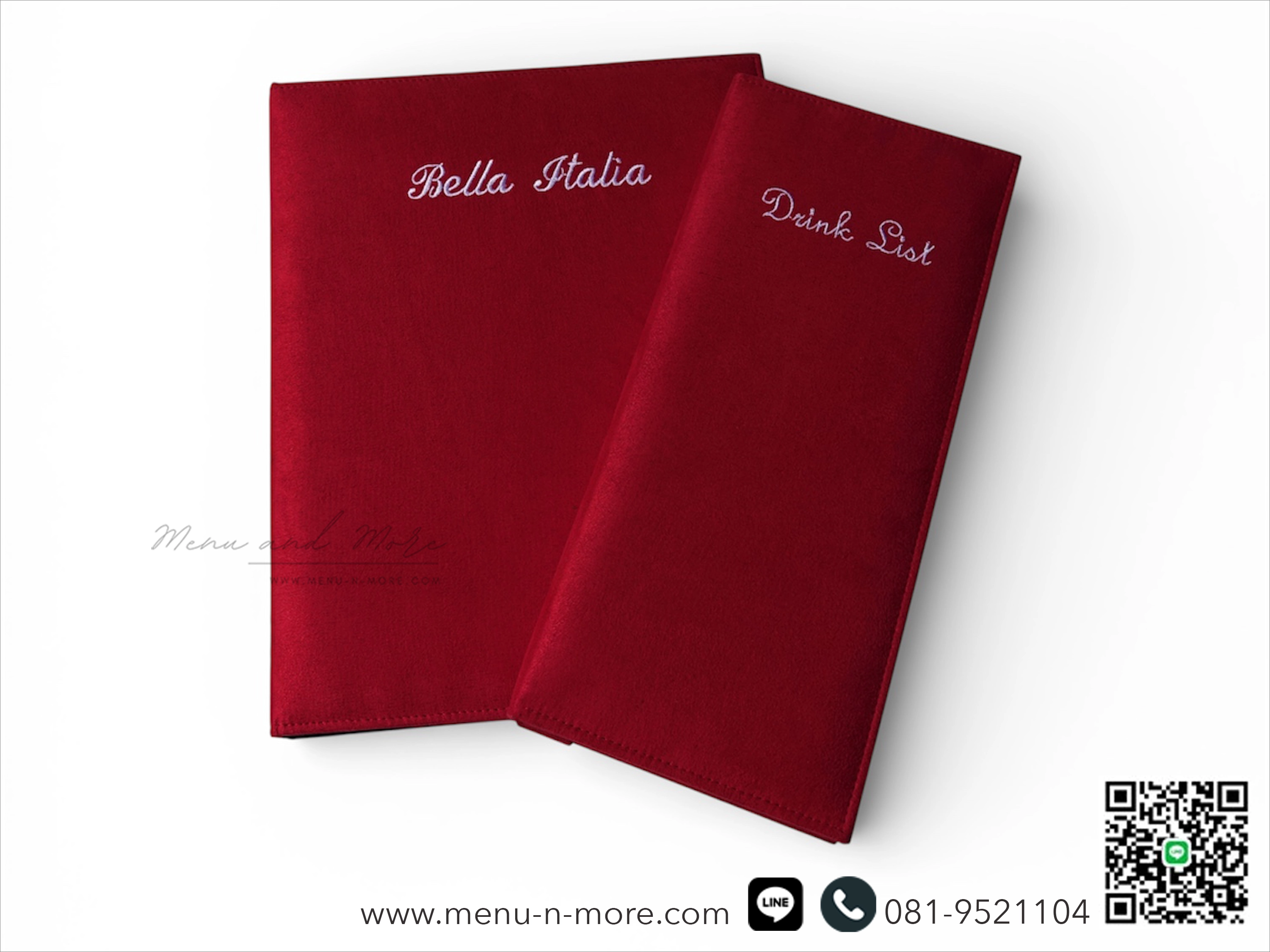 แฟ้มปกเมนูผ้ากันน้ำ