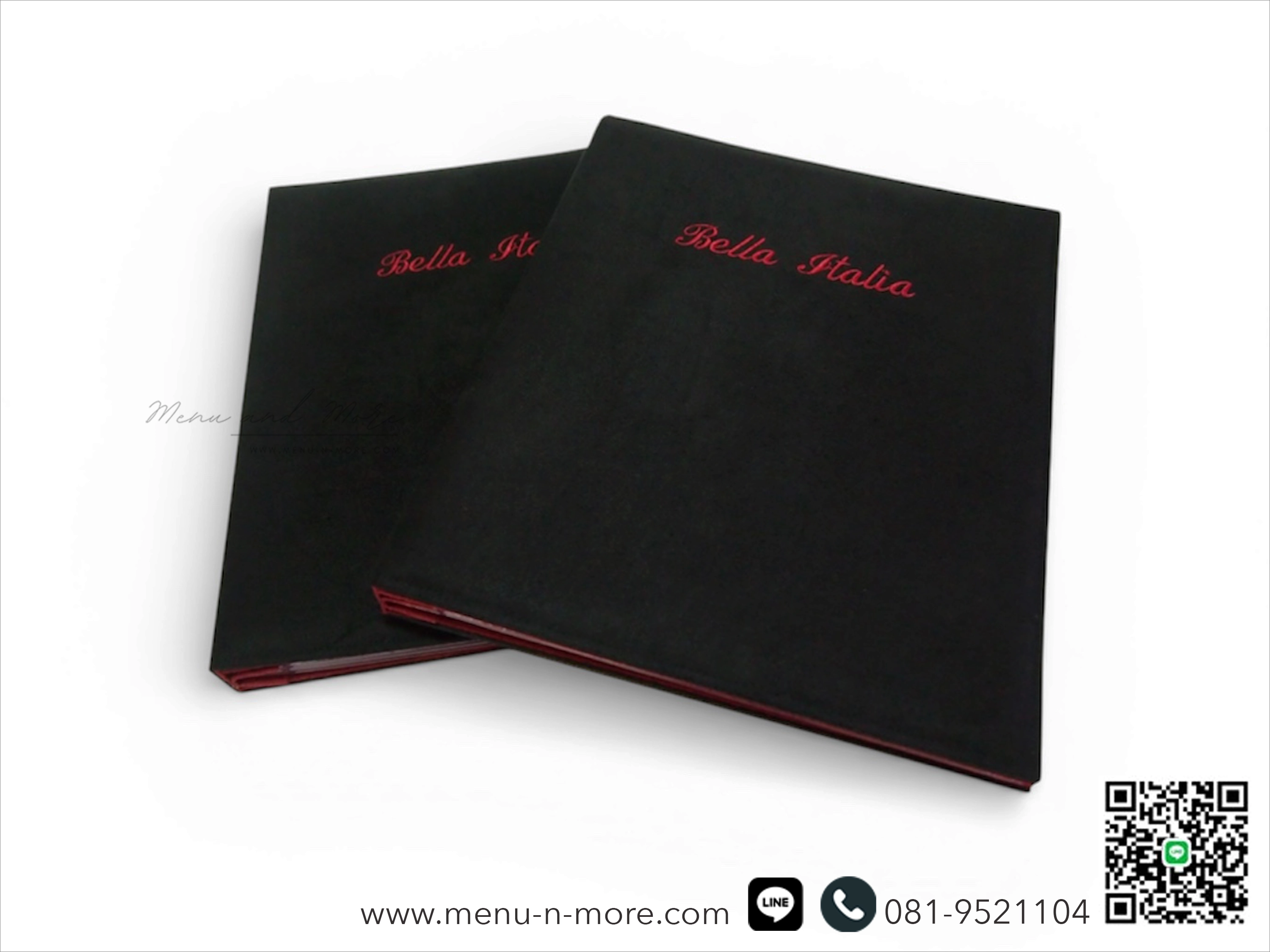 แฟ้มเมนูอาหารทำจากผ้ากันน้ำ