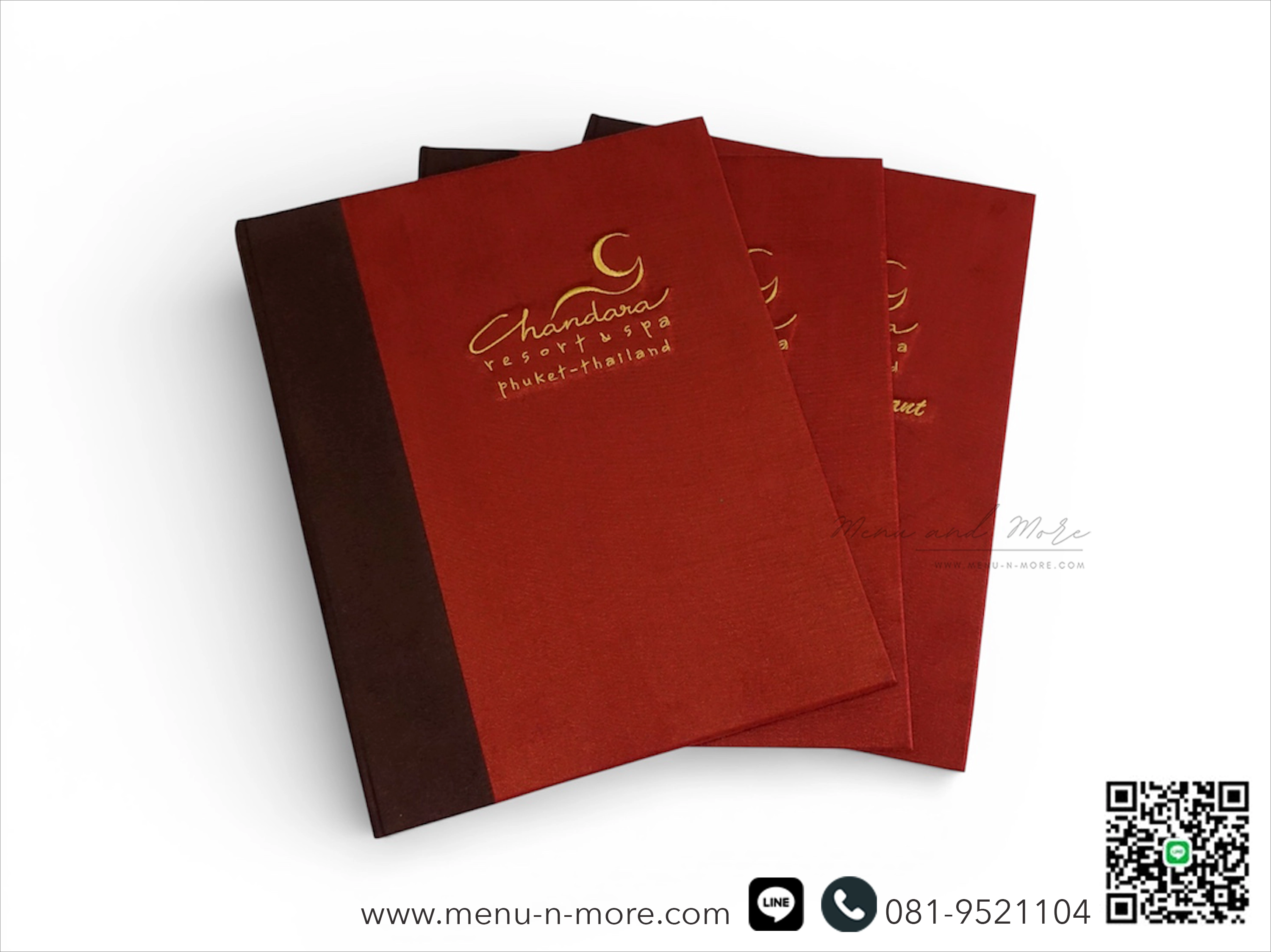 แฟ้มปกเมนูผ้ากันน้ำ