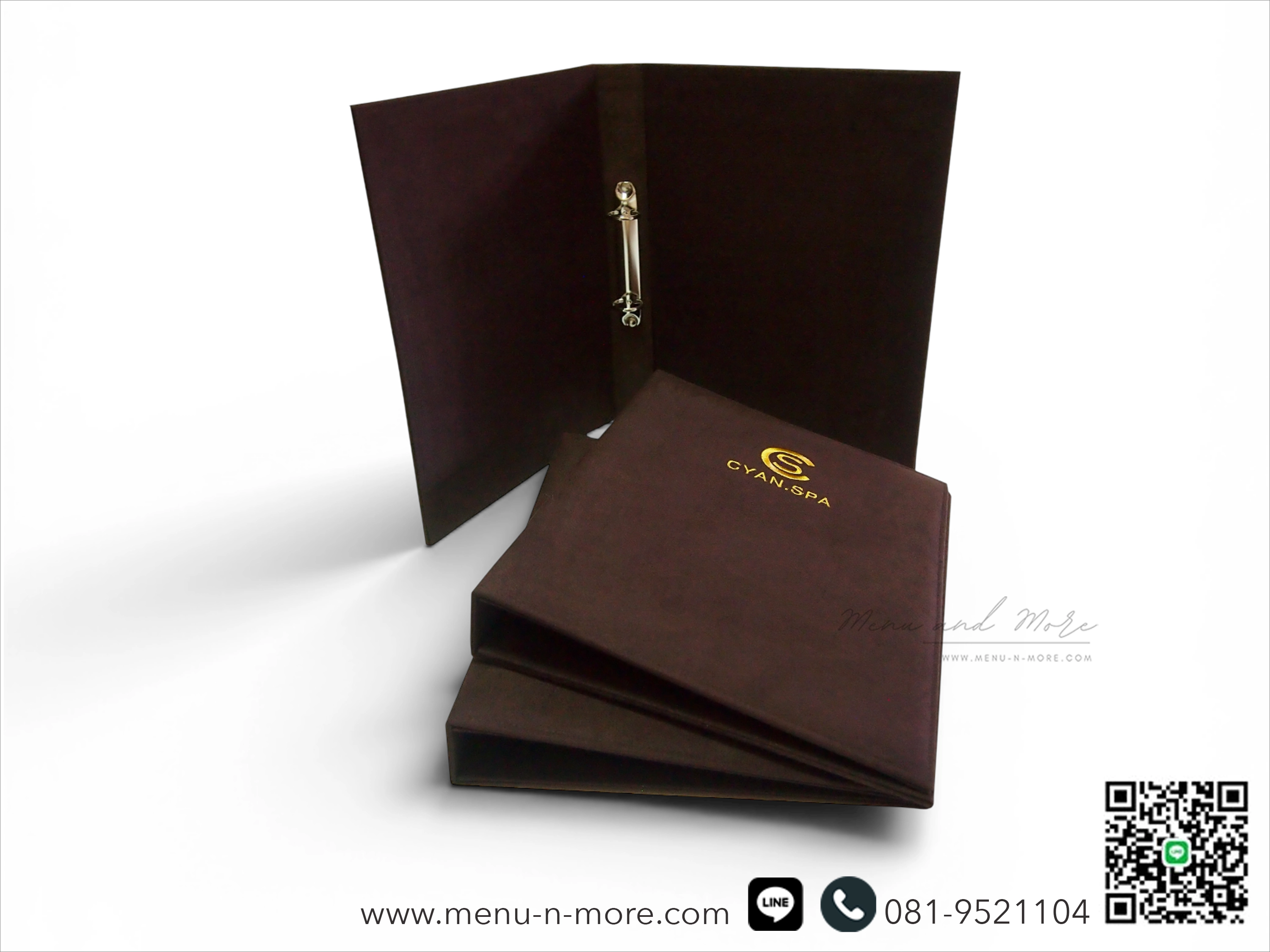 แฟ้มเมนูผ้ากันน้ำ