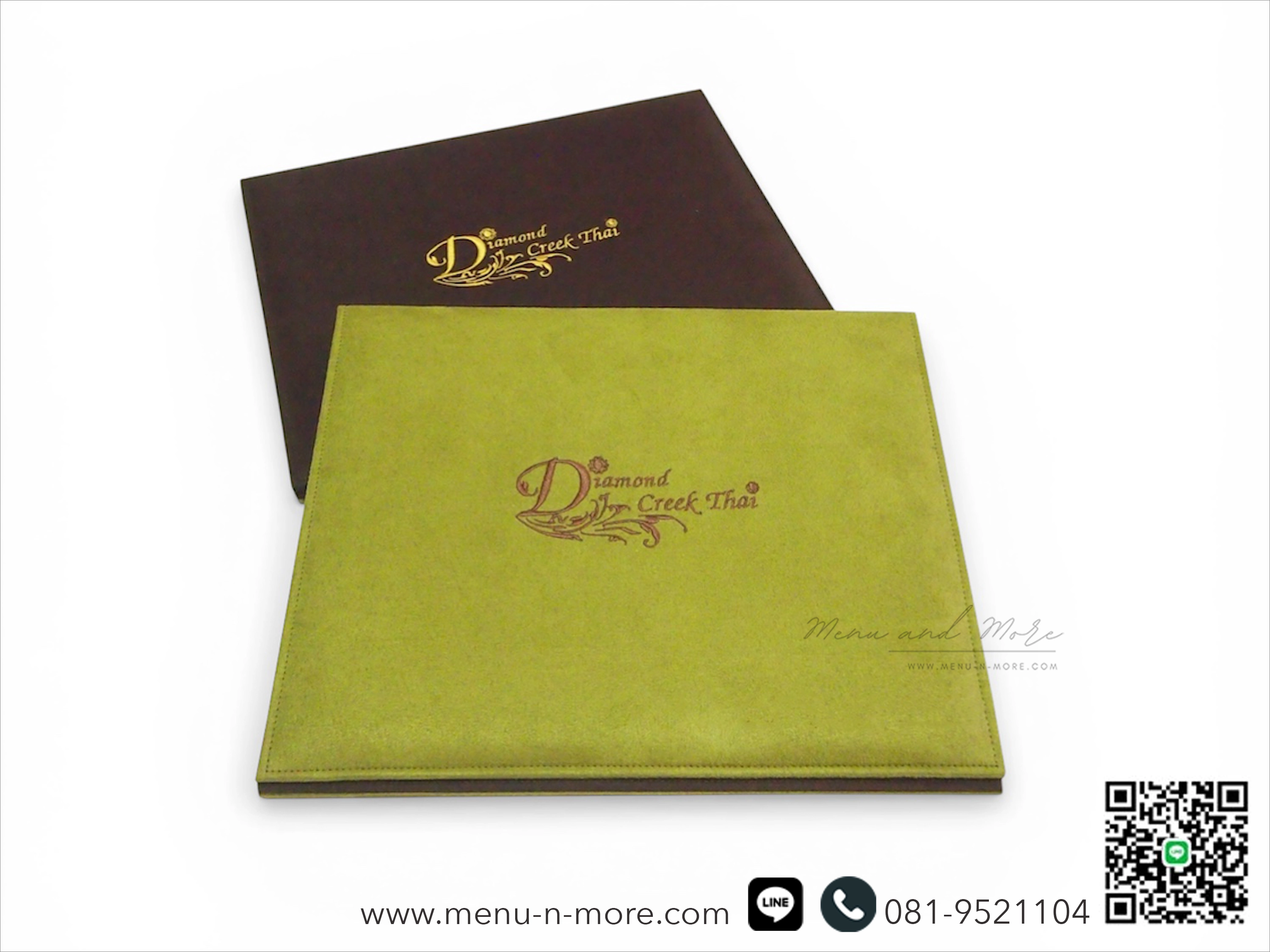 แฟ้มเมนูผ้ากันน้ำ